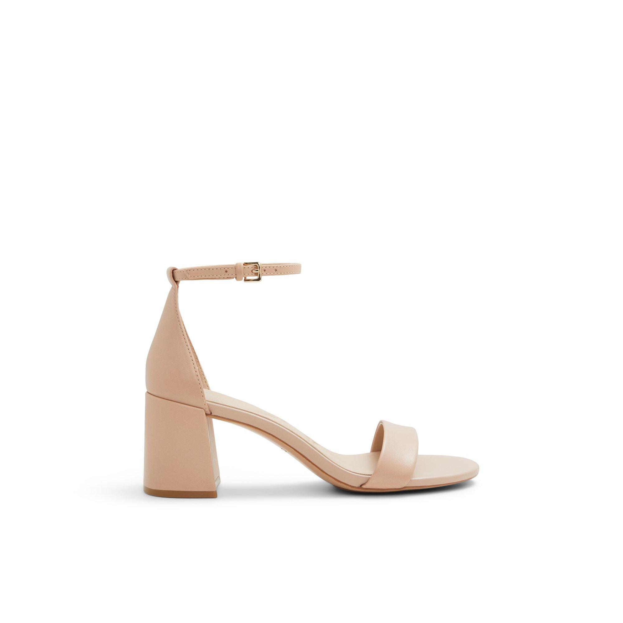 Pristine Bone Leather Smooth Women's Strappy sandals | ALDO US Product Image