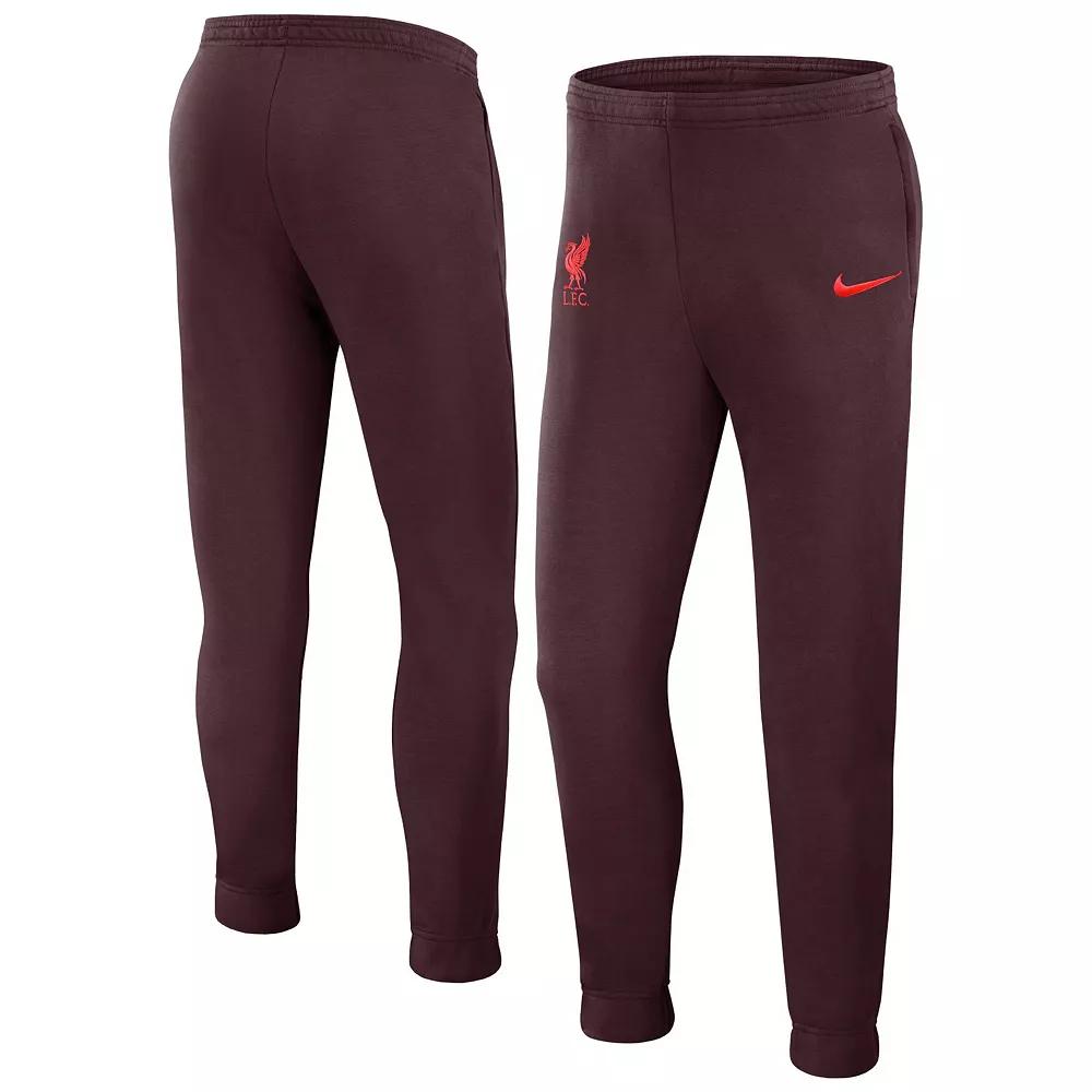Men's Nike Navy Barcelona Fleece Team Pants,  Product Image
