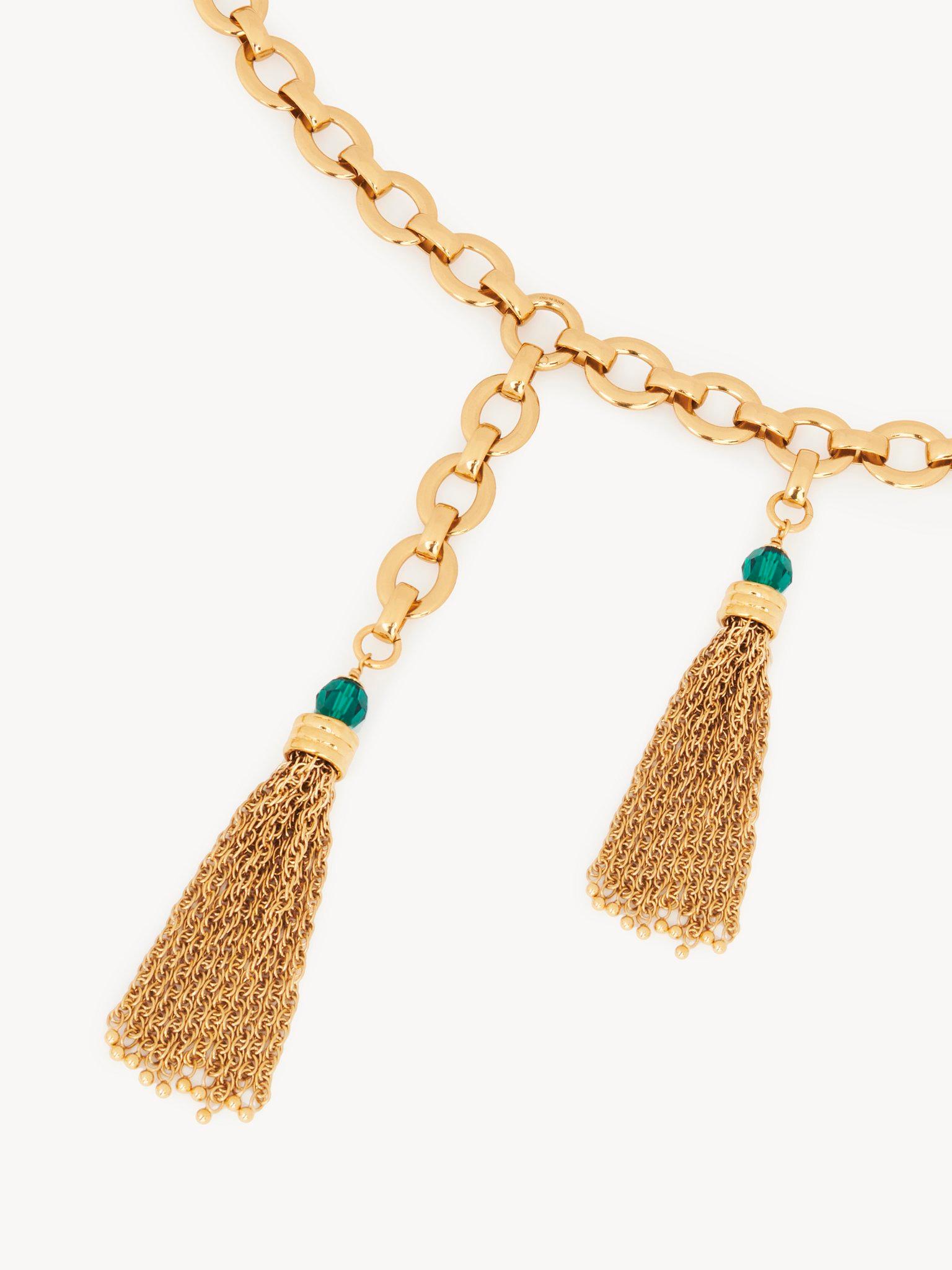 The Chloé Pompoms belt Product Image