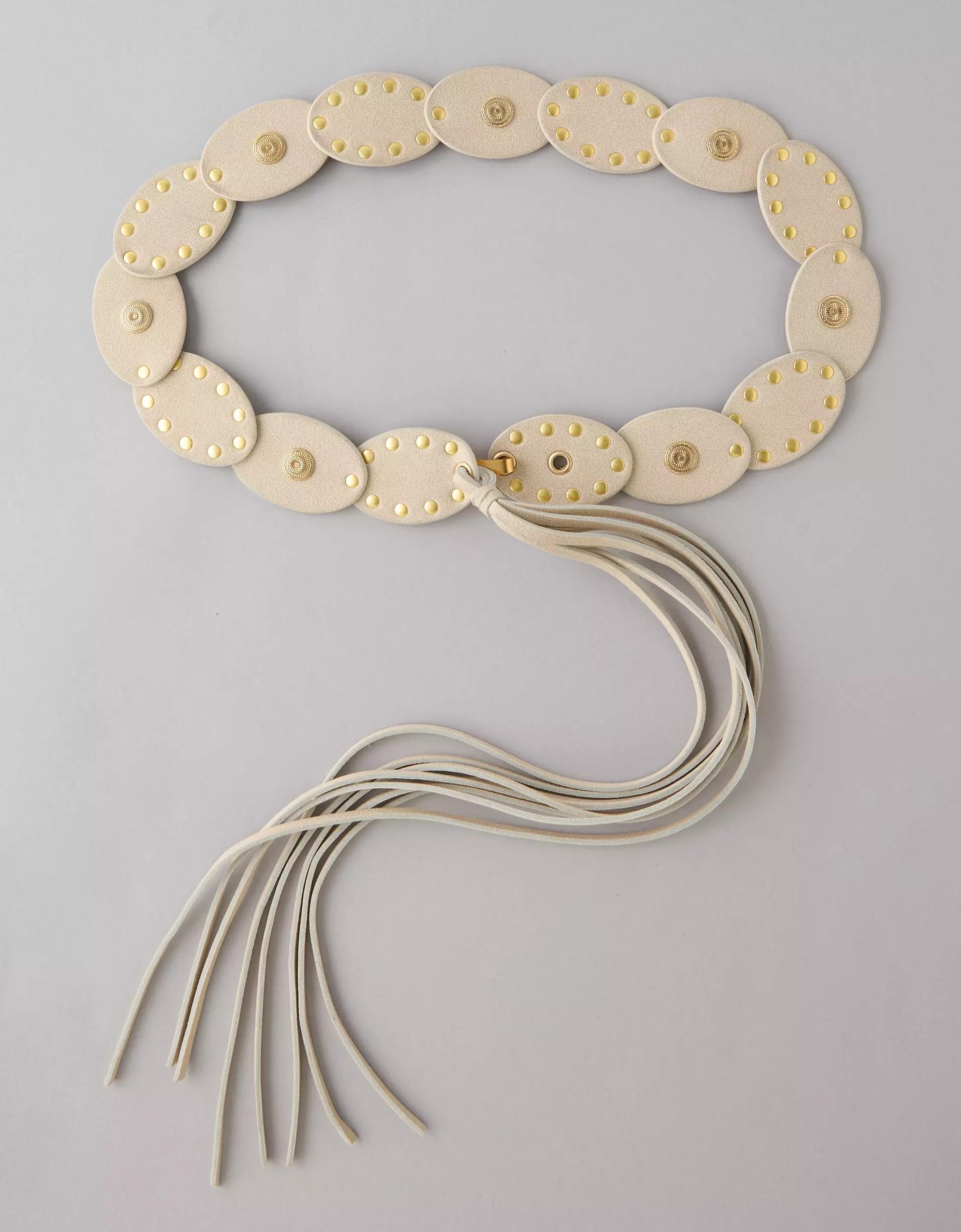 AE Oval Disc Fringe Belt Product Image