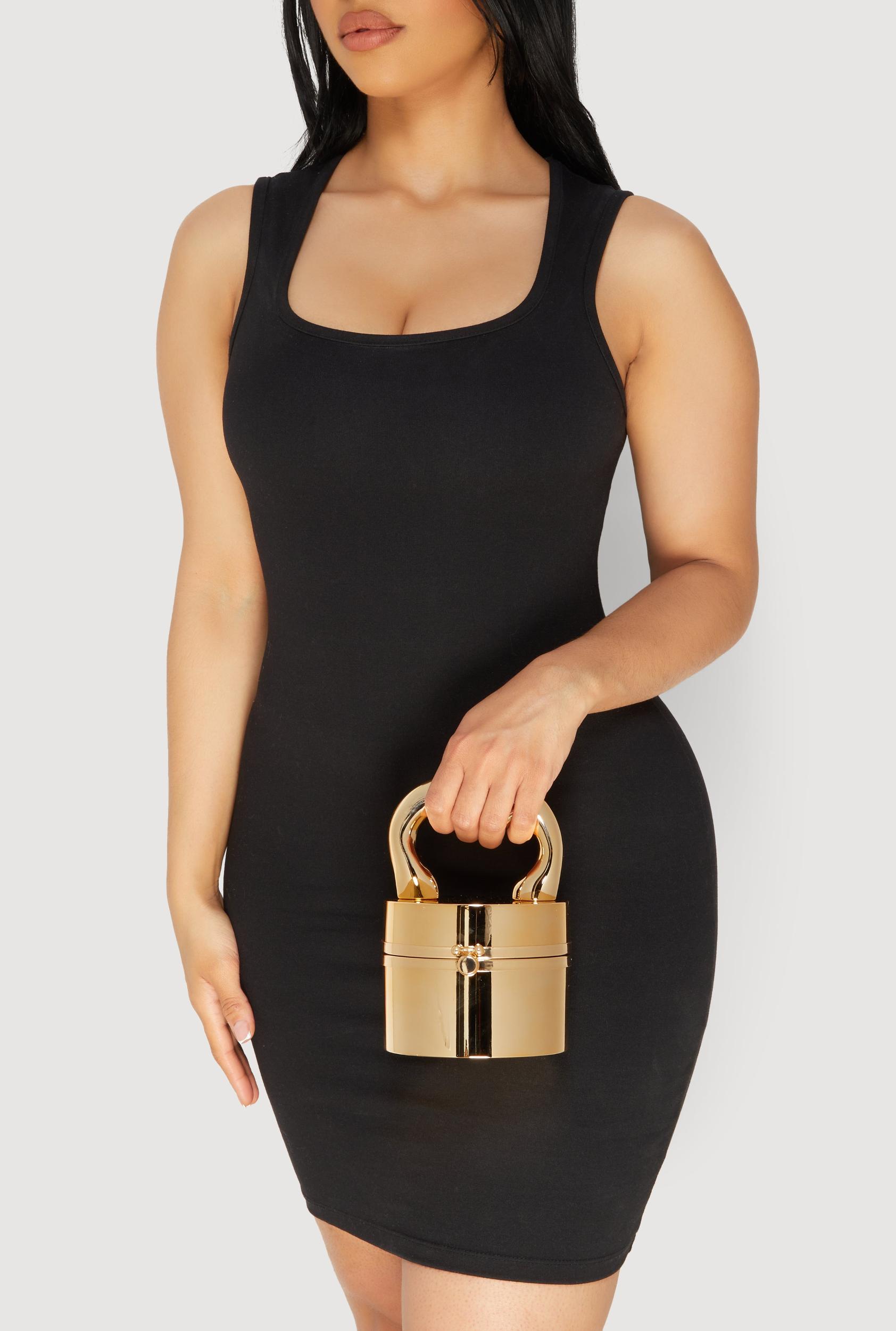 Cross Layered Necklace with Hoop Earring Trio Unisex Product Image