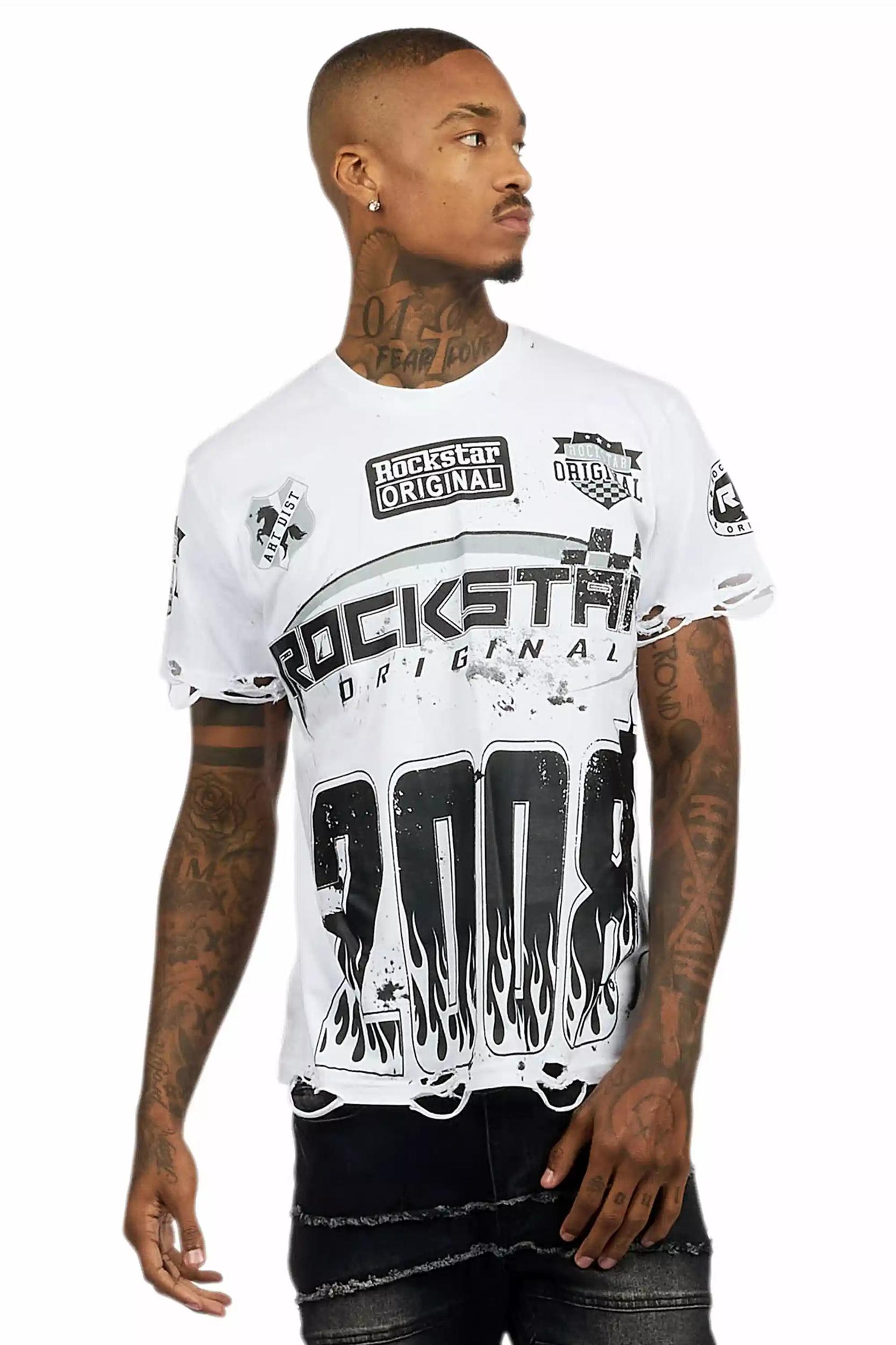 Esha White Oversized T-Shirt Female Product Image