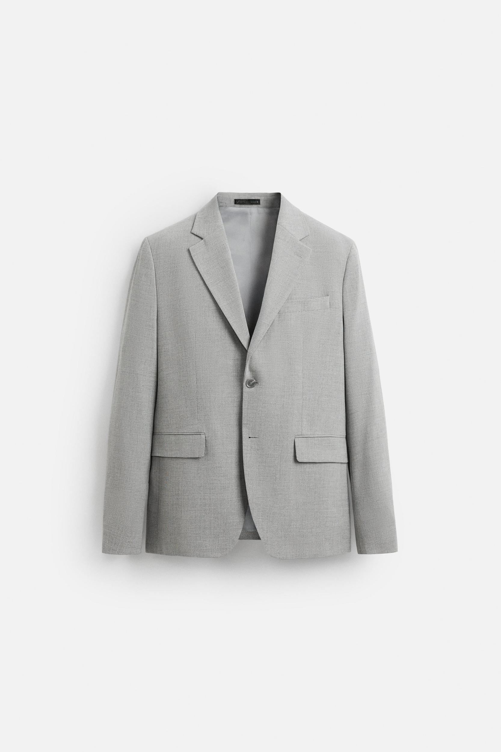 TEXTURED SUIT BLAZER Product Image