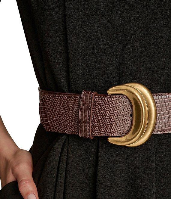 Donna Karan Cady Crepe V-Neck Short Sleeve Belted Sheath Midi Dress Product Image