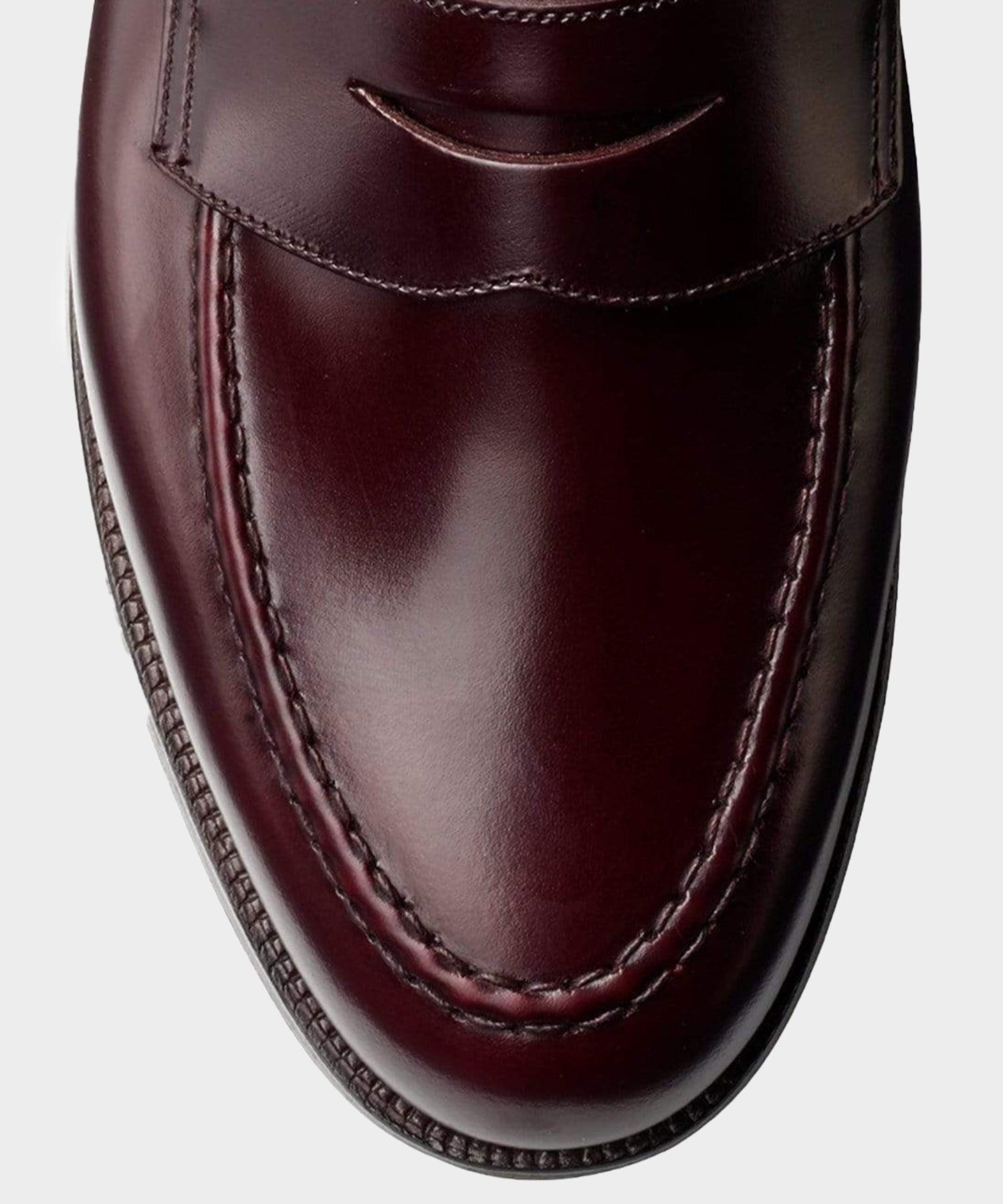 Crockett & Jones Boston Loafer Burgundy Product Image