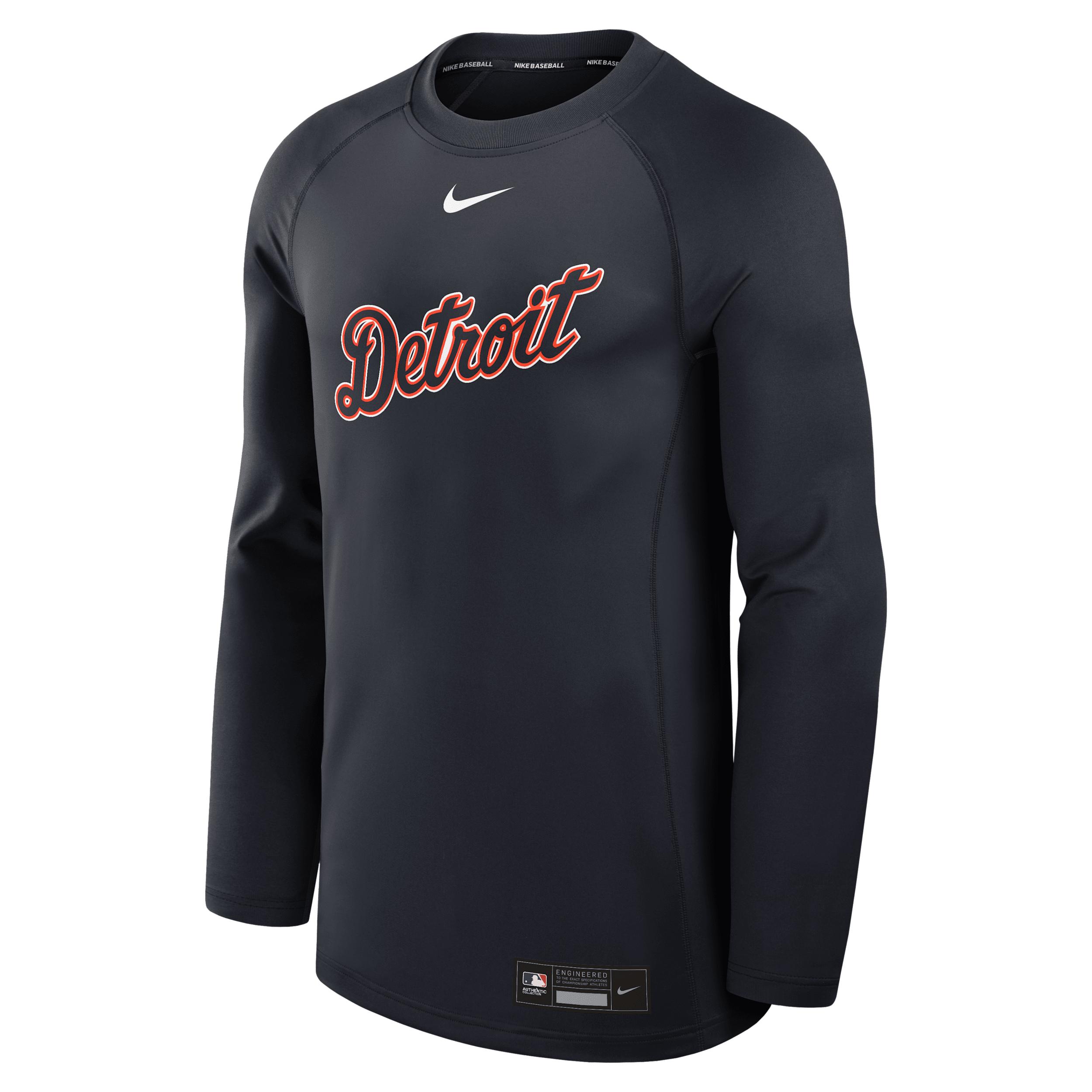 Texas Rangers Authentic Collection Game Time Nike Men's Dri-FIT MLB Pullover Crew Product Image