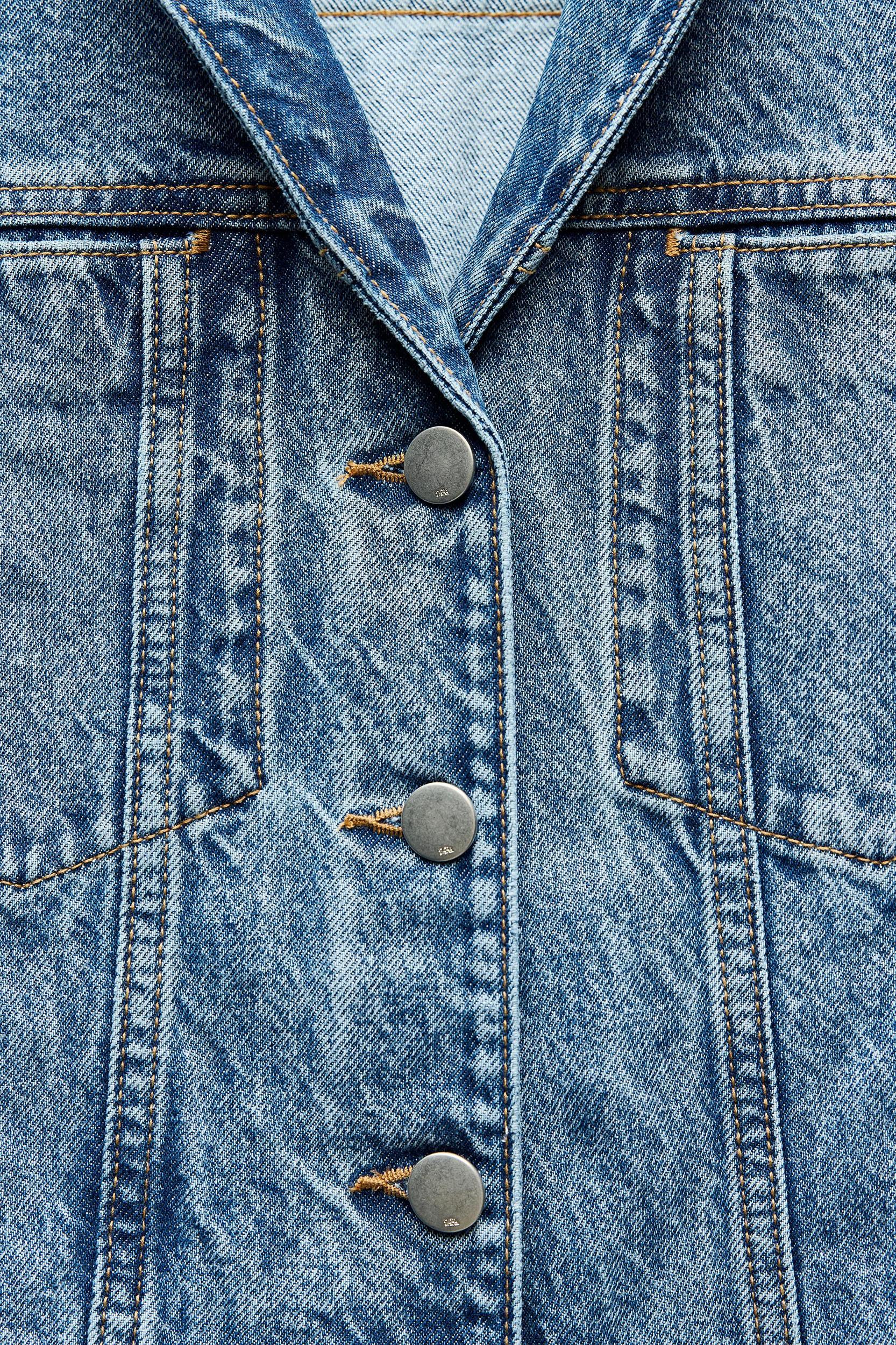 Z1975 LONG DENIM JUMPSUIT Product Image