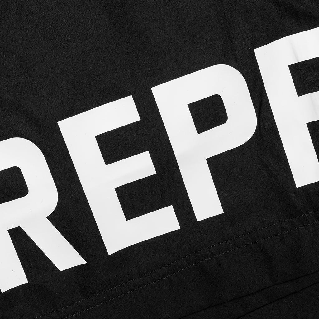 Polyester Swim Short - Black Male Product Image