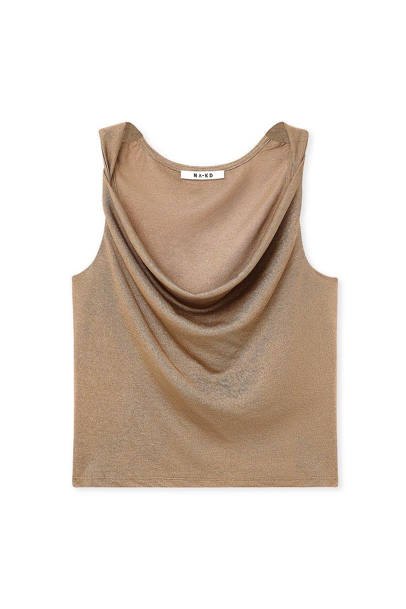 Twist Waterfall Jersey Top Product Image