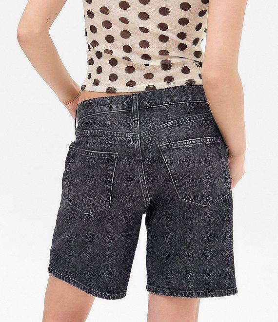BDG Urban Outfitters Hardin Mid-Rise 7#double; Inseam Denim Shorts Product Image