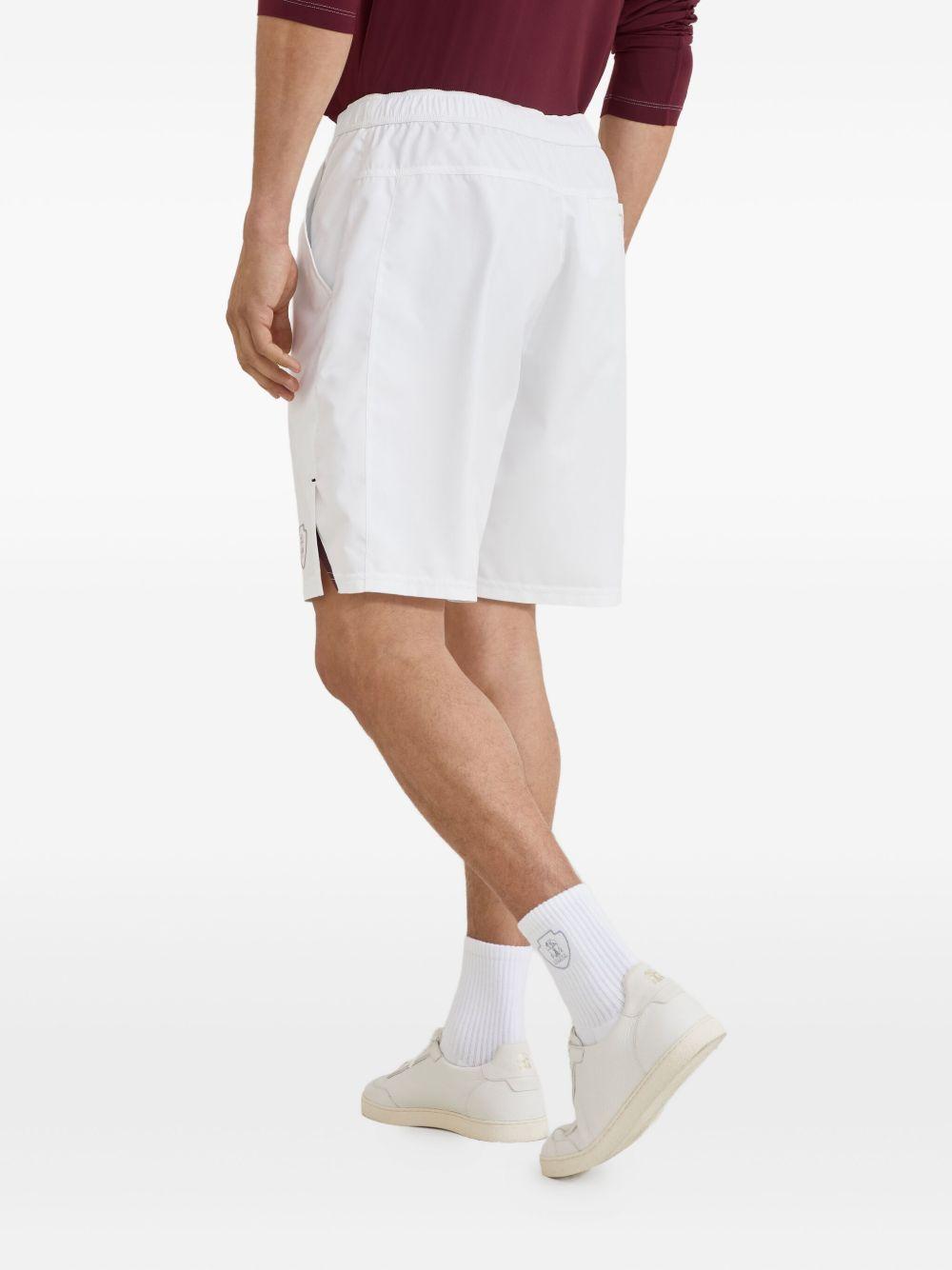 elastic-waist panelled shorts Product Image