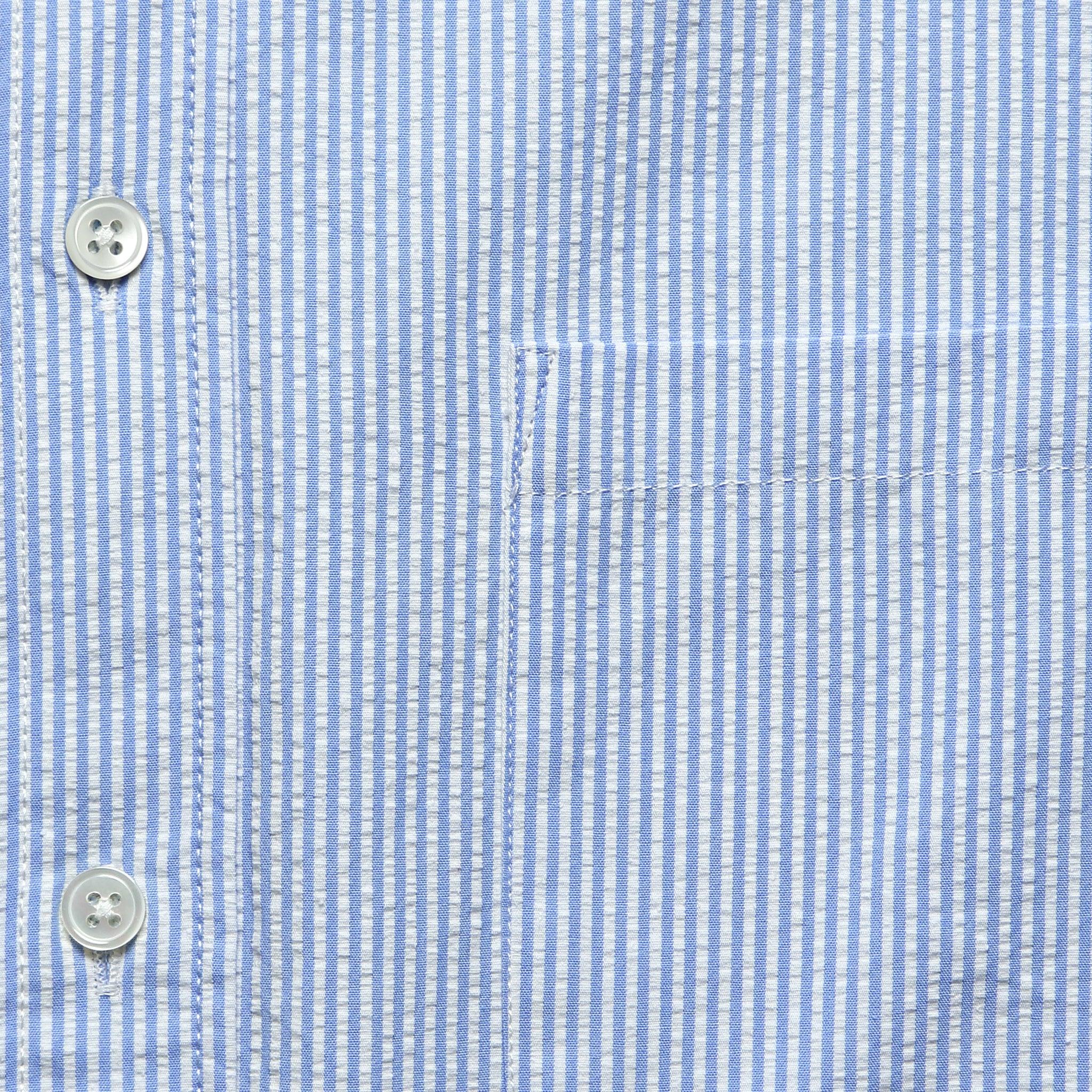Striped Atlantico Seersucker Shirt - Blue Product Image