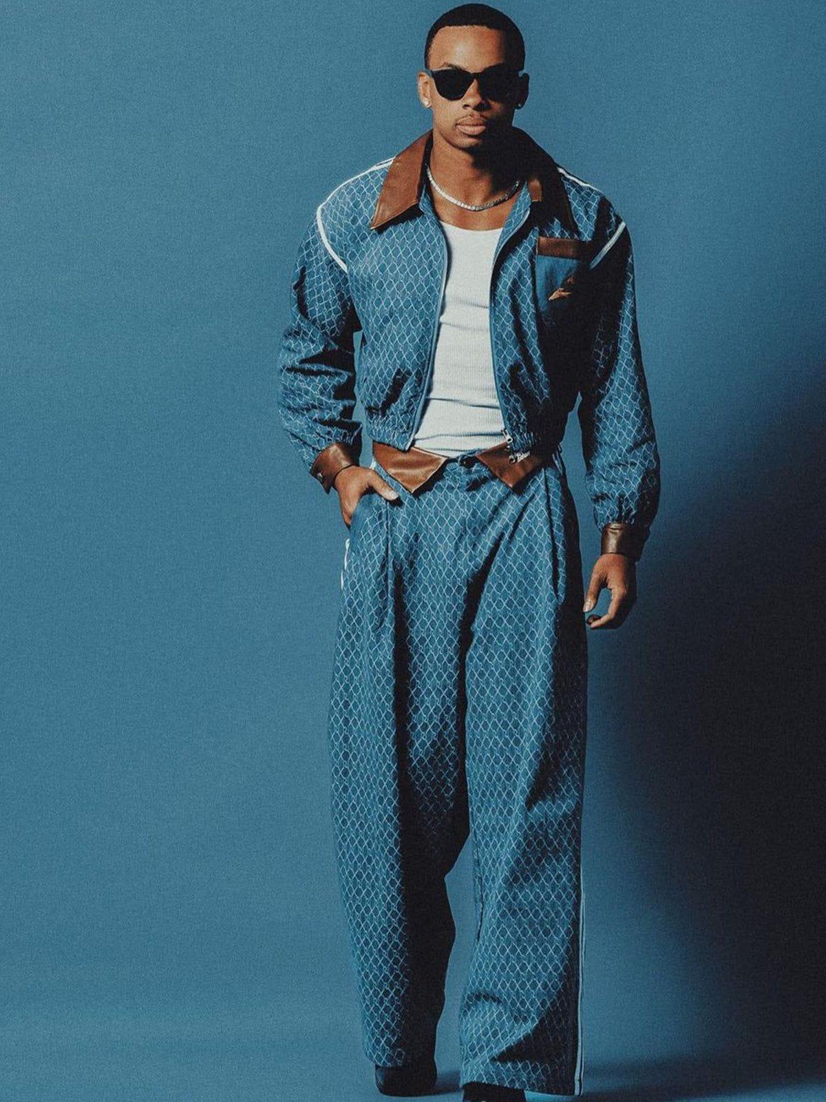 Aelfric Eden Vintage Denim Jacquard Skirt Female Product Image