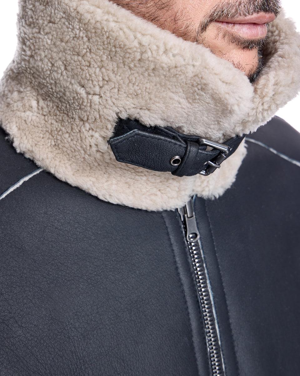 MEN'S SHEARLING LAMB COAT Product Image