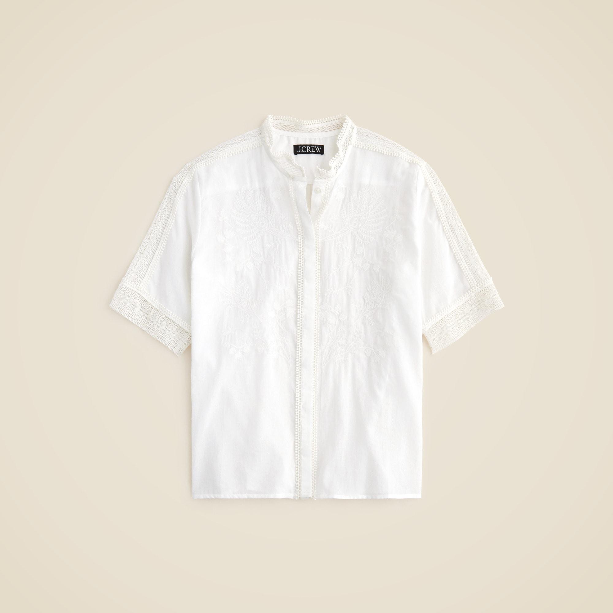 Open-back halter top in sunset rose block print Product Image