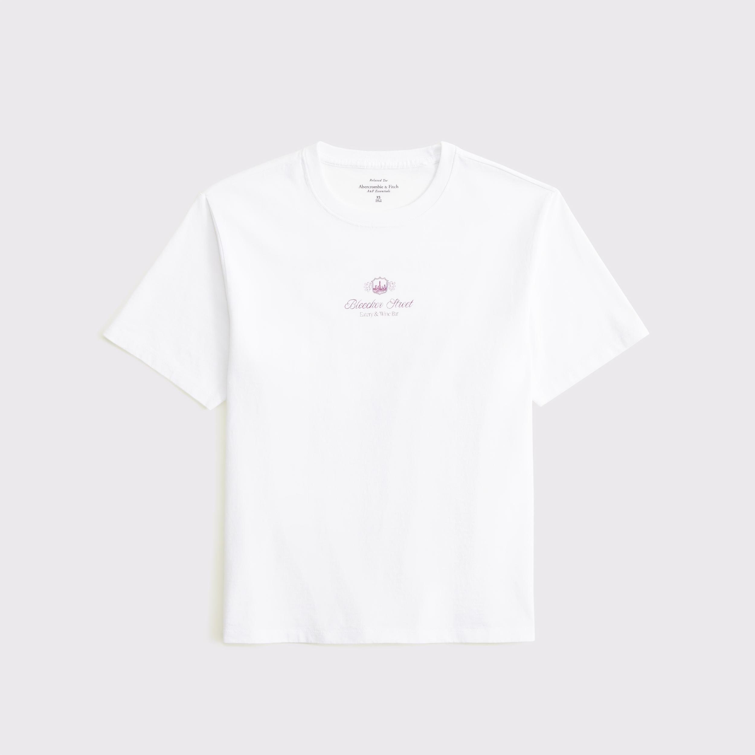 Short-Sleeve Bleecker Street Graphic Relaxed Tee Product Image