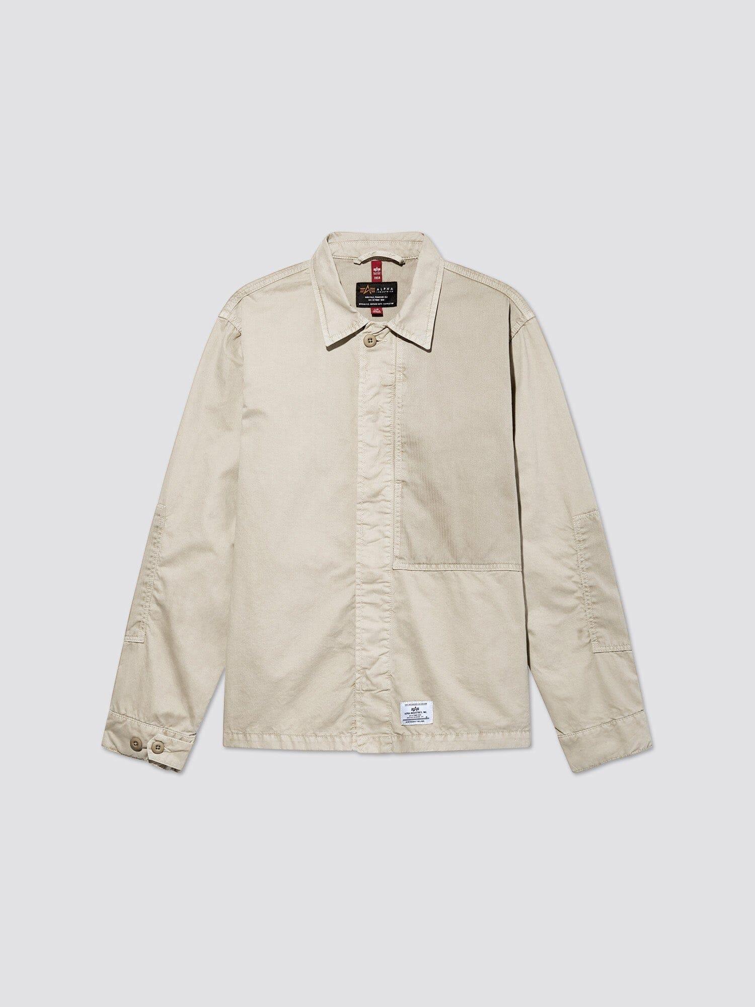 CONTRAST SHIRT JACKET (SEASONAL) Male Product Image