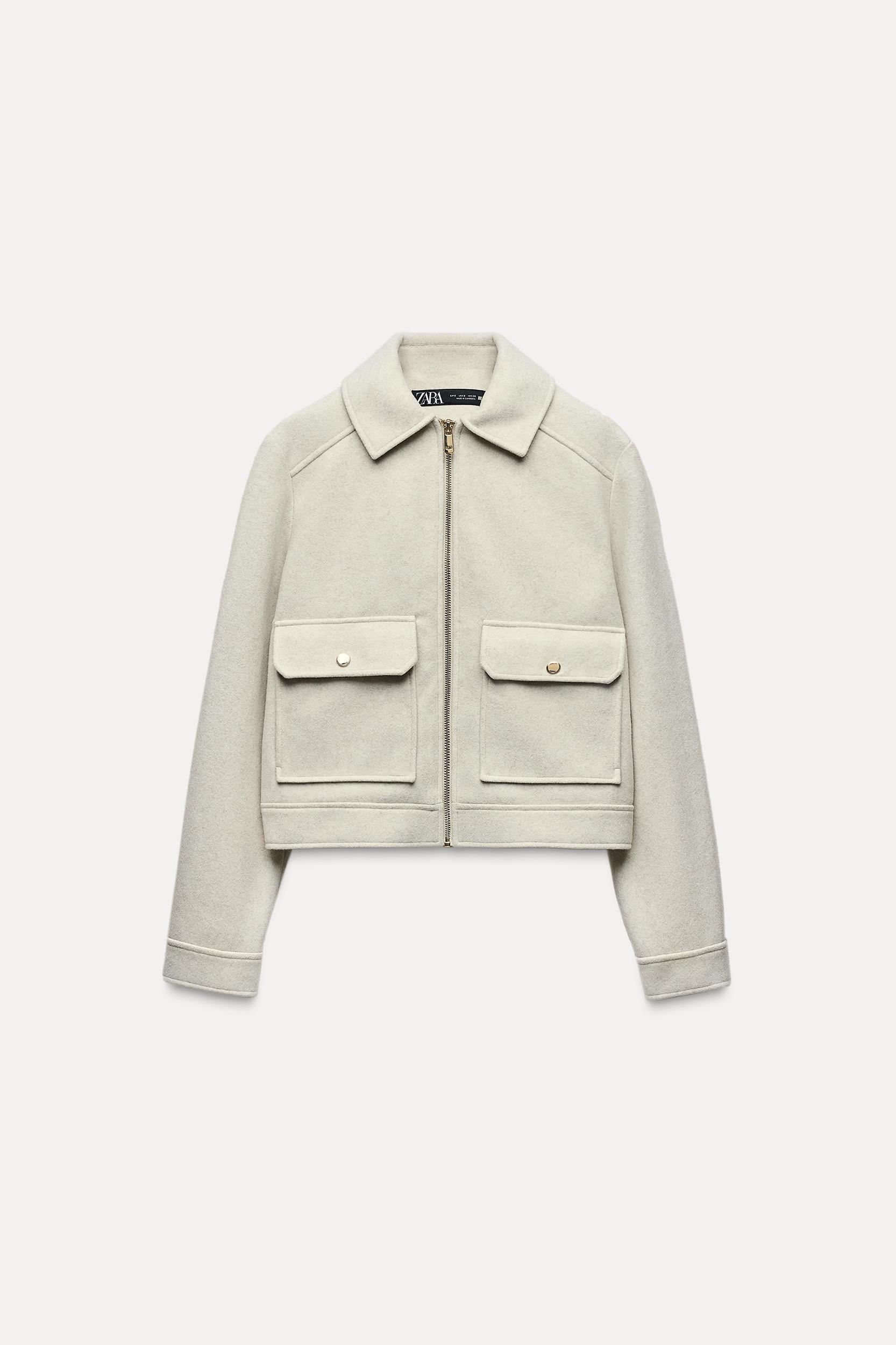 SOFT ZIPPERED JACKET Product Image