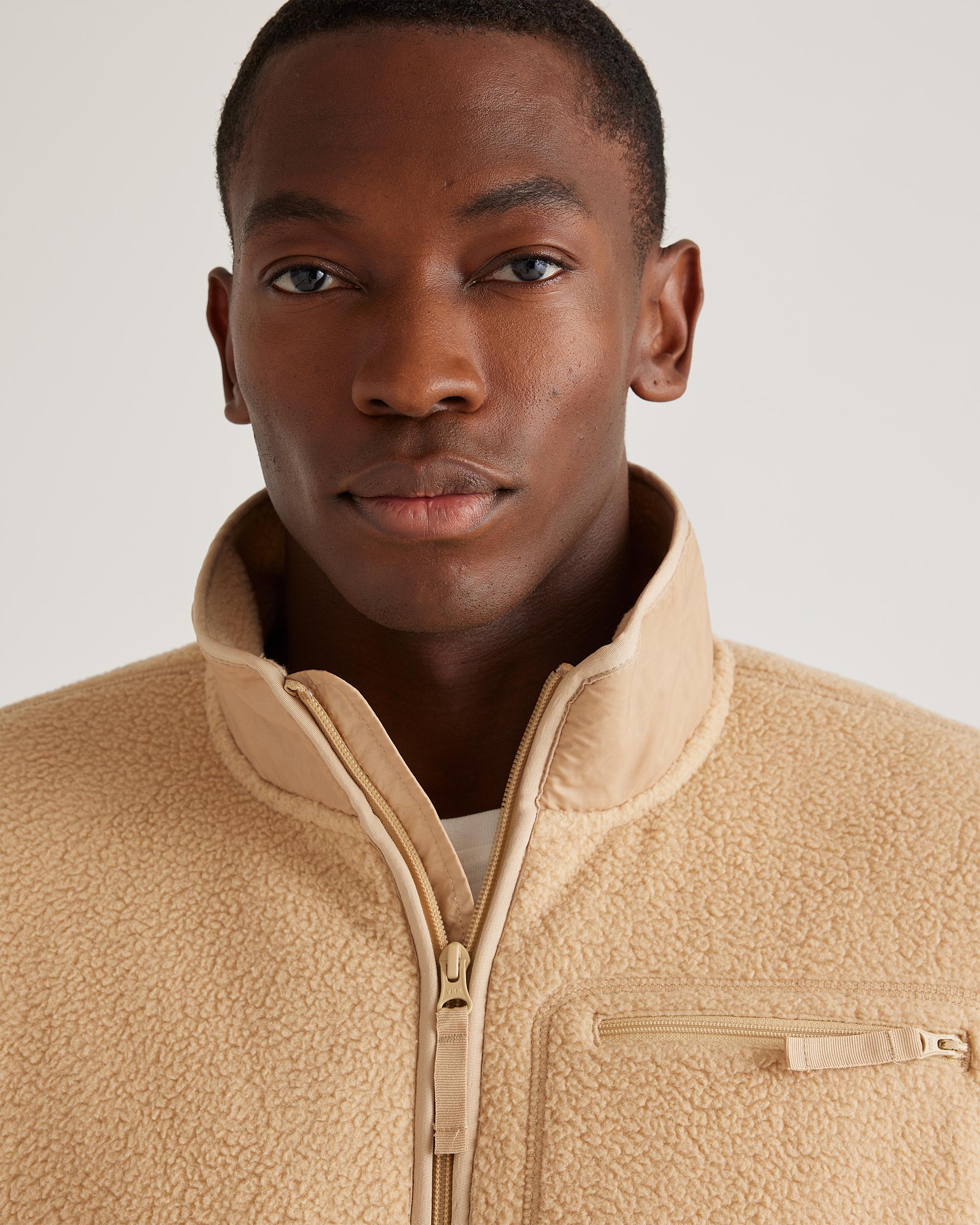 Quince | Men's Sherpa Full Zip Jacket 100% Polyester Product Image
