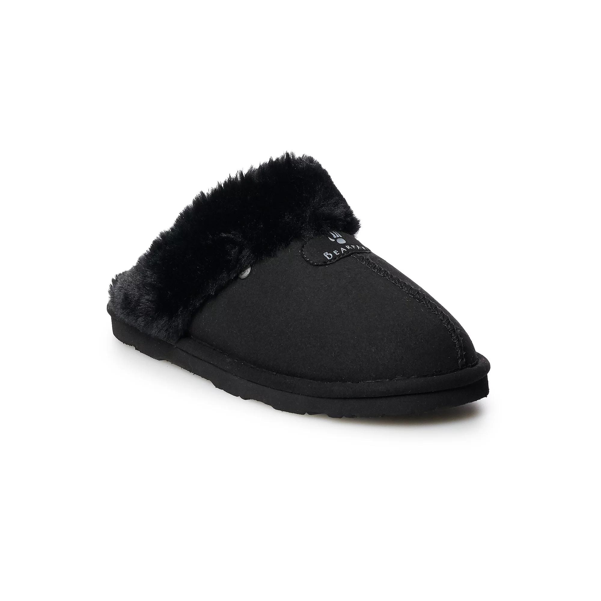 Bearpaw Loki II Vegan Women's Slipper, Size: 6, Black Product Image
