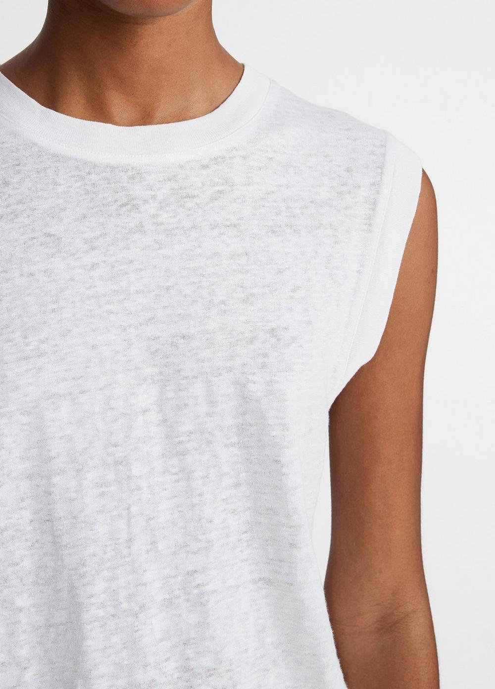 Linen Muscle T-Shirt Product Image