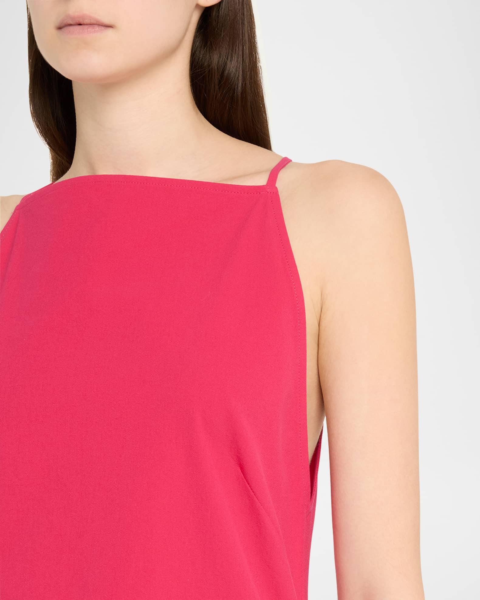 Priya Draped Bi-Stretch Cotton Nylon Dress Product Image