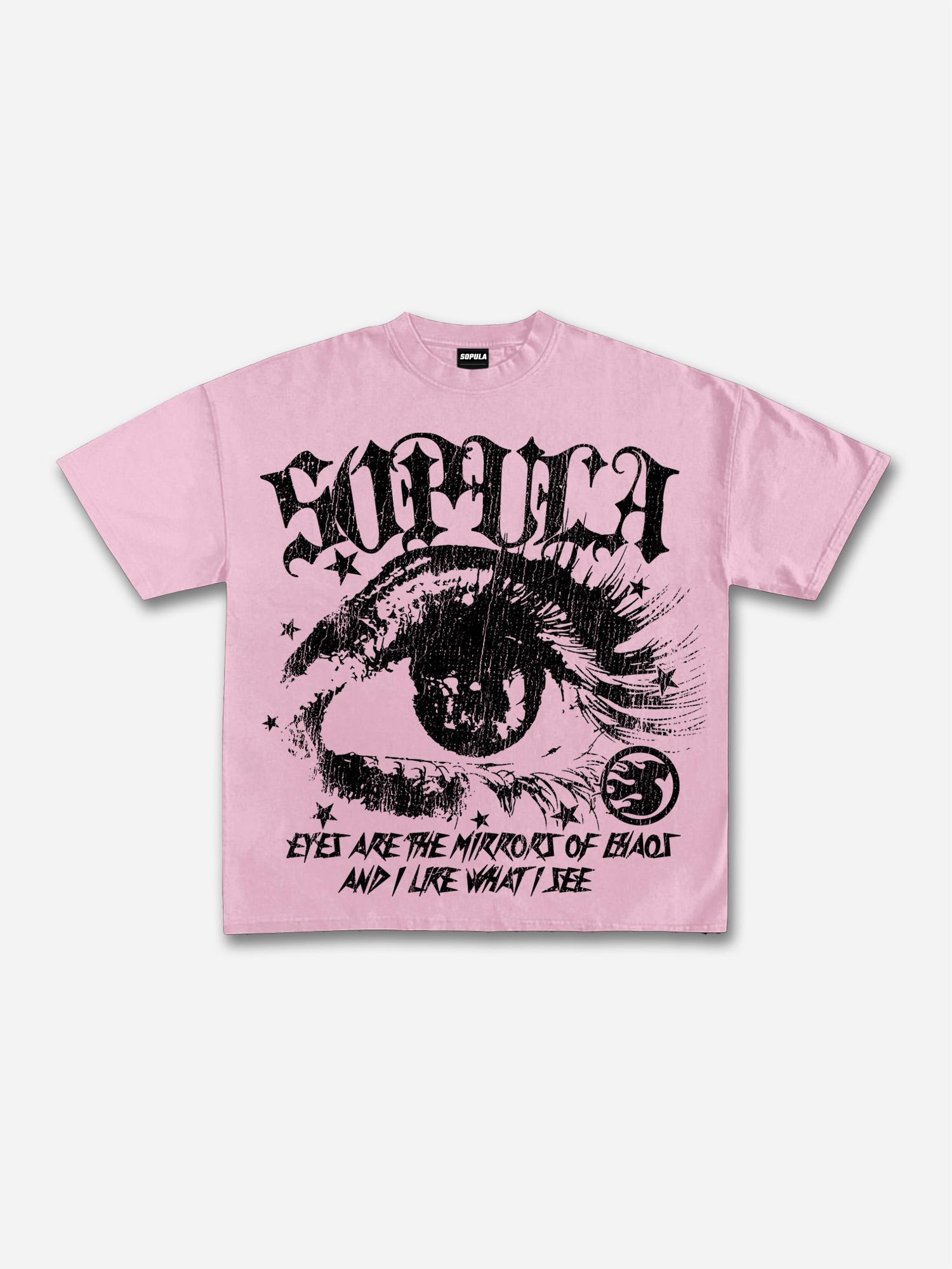 Sopula Star Eyes Graphic Cotton T-shirt Product Image