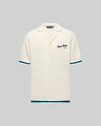 MENS BASIL TAPED CAMP COLLAR SHIRT - MT0500004 Product Image