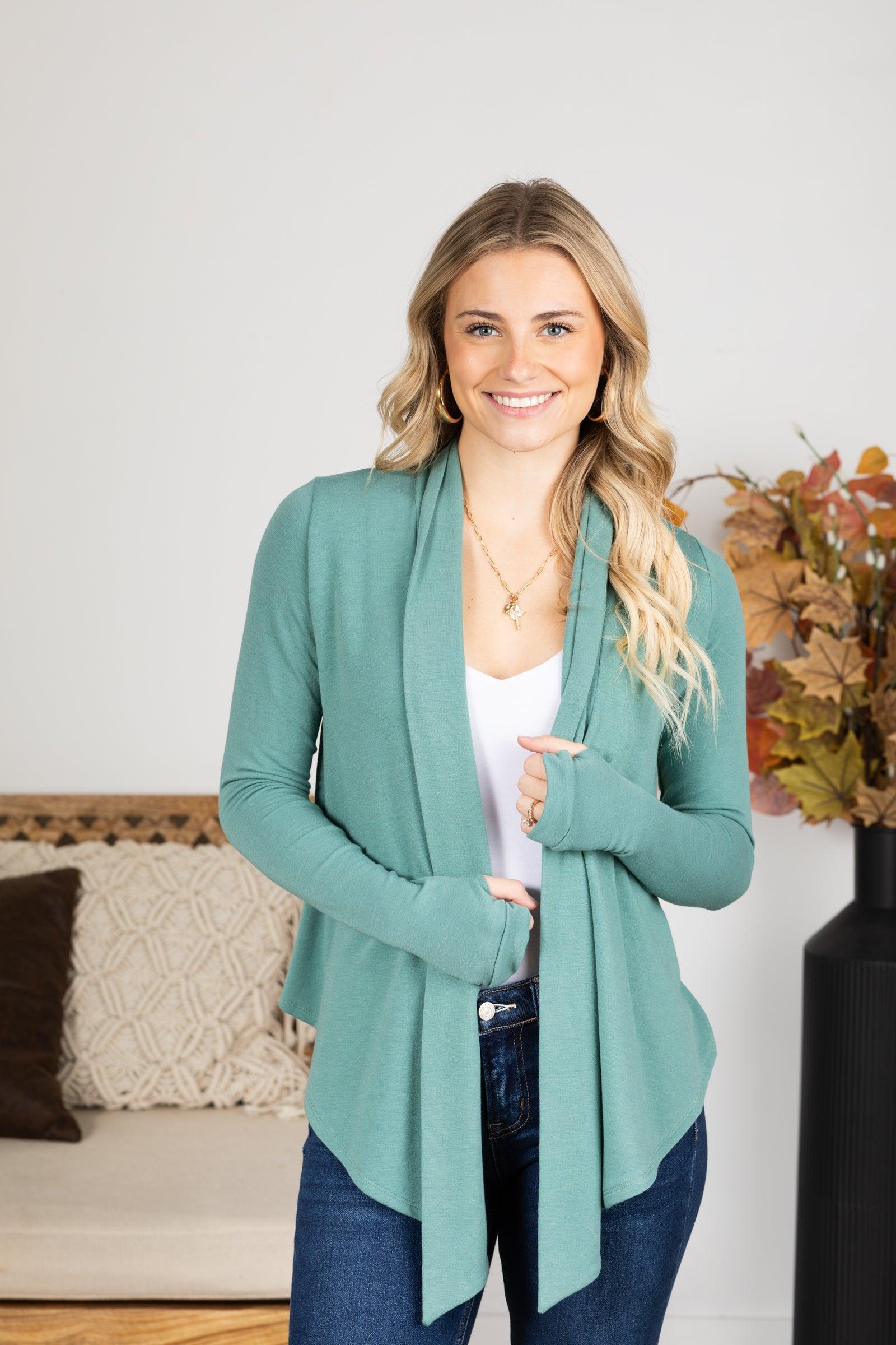 French Terry Cardigan Product Image