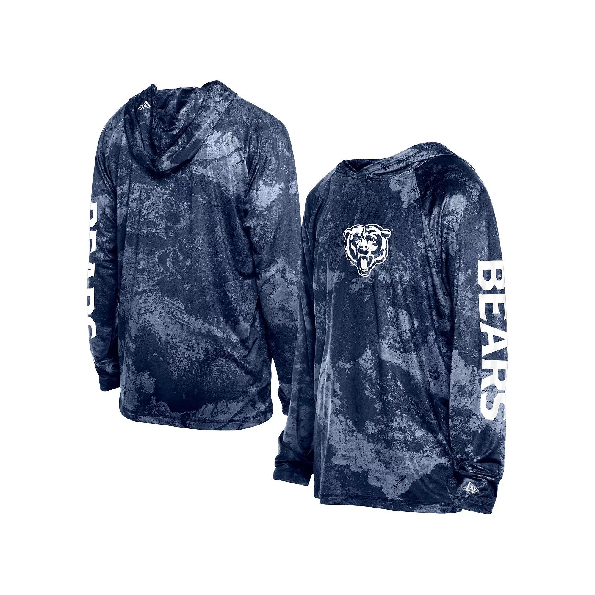 Men's New Era  Black Tampa Bay Buccaneers RealTree Xtreme Camo Raglan Long Sleeve Hooded Top, Size: Large Product Image