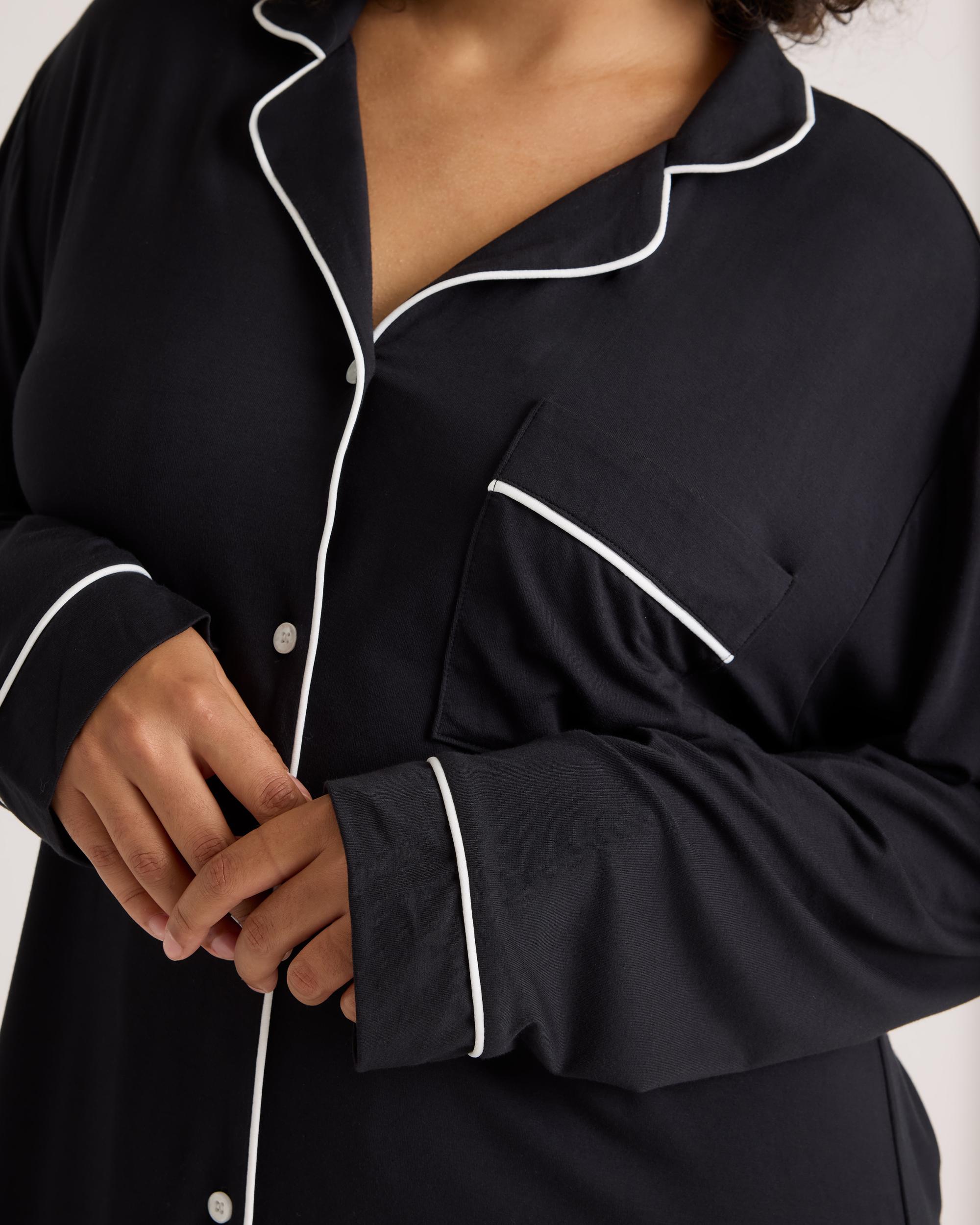 Quince | Women's Bamboo Jersey Sleep Shirt Size XS Product Image