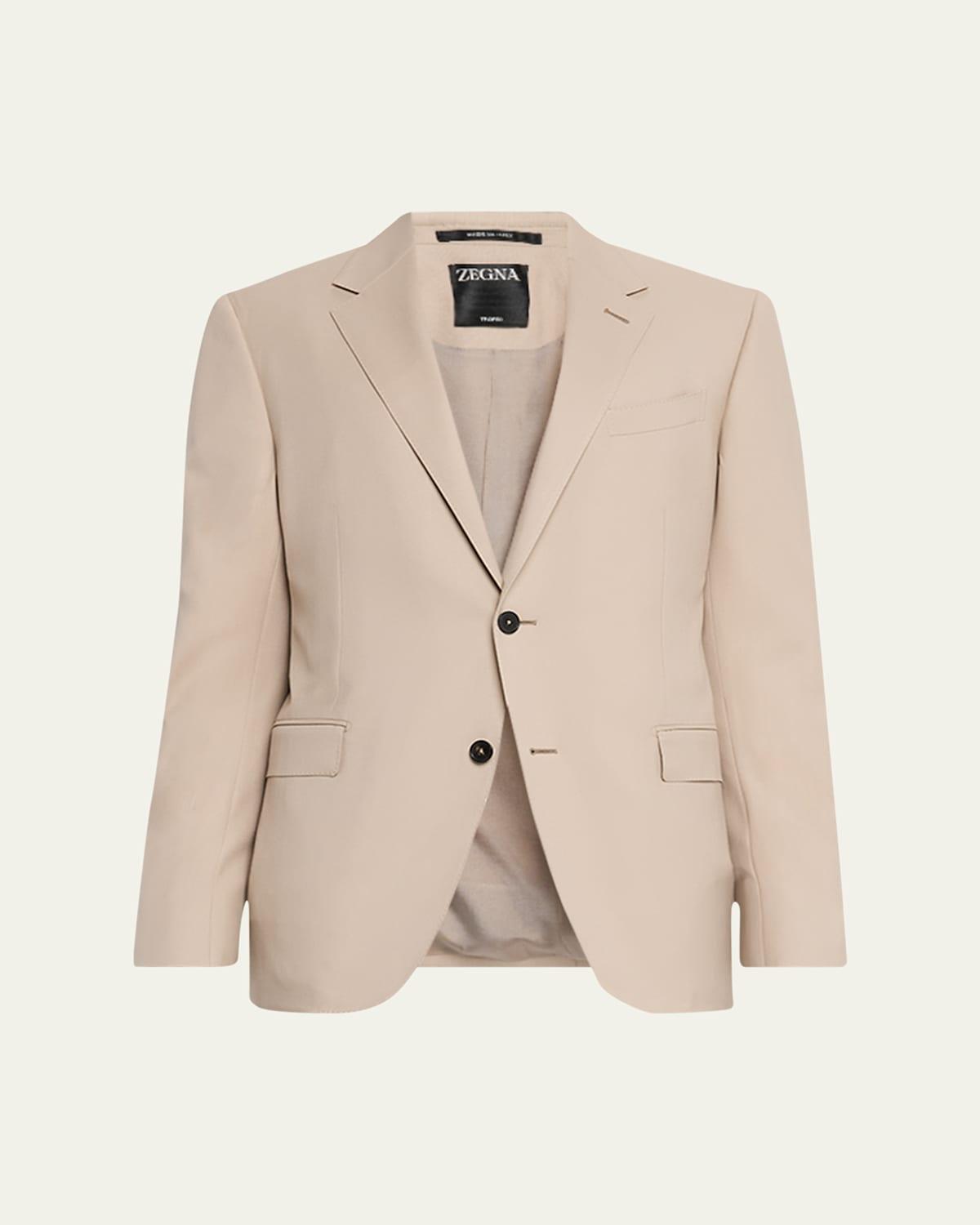 Mens Trofeo Wool Solid Suit Product Image