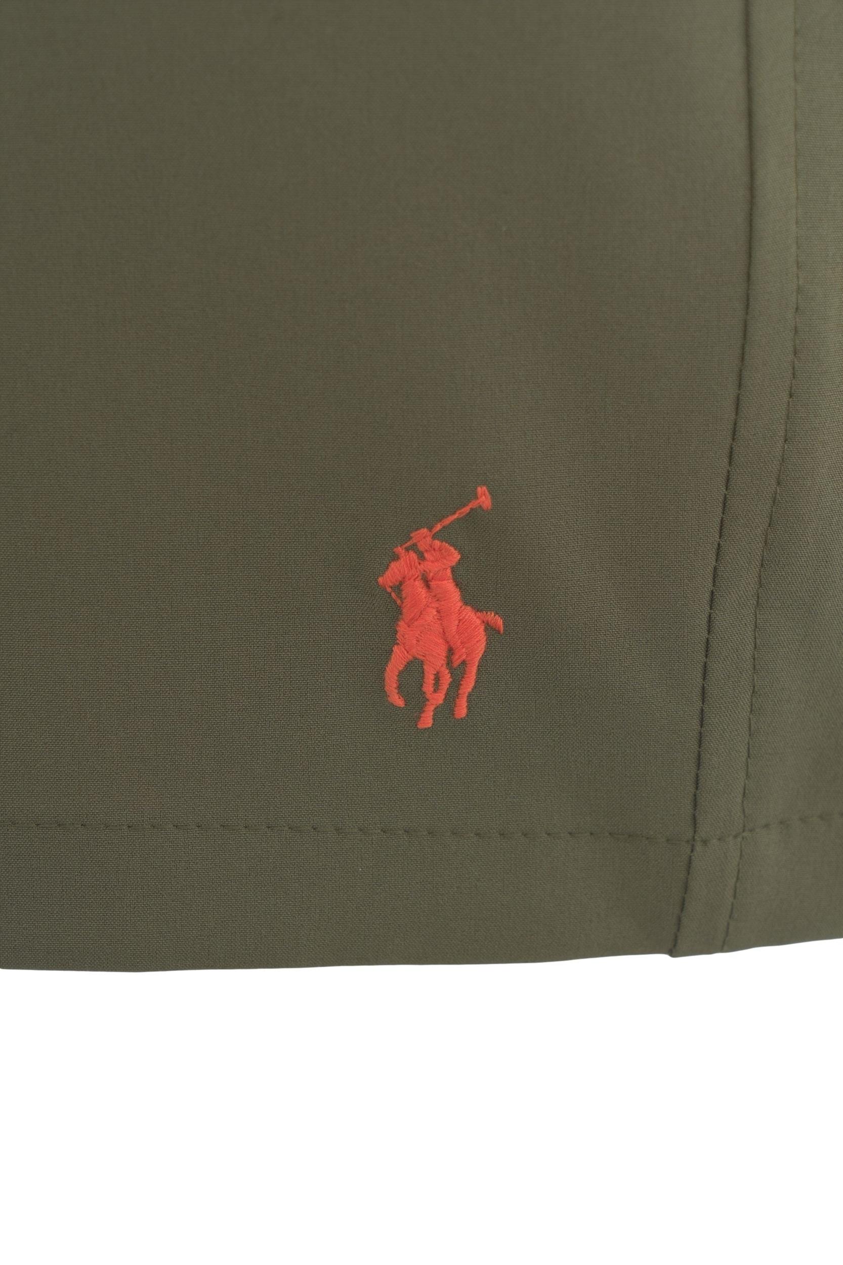 Swim shorts with logo embroidery Product Image