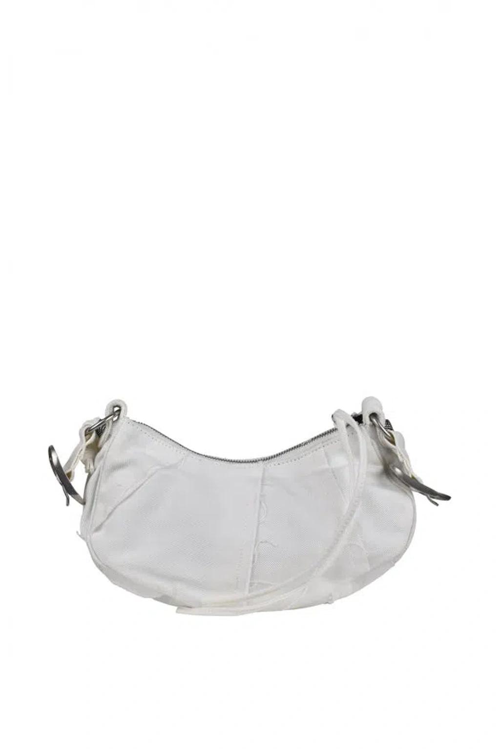 BALENCIAGA Le Cagole Xs Leather Shoulder Bag In Blue Product Image