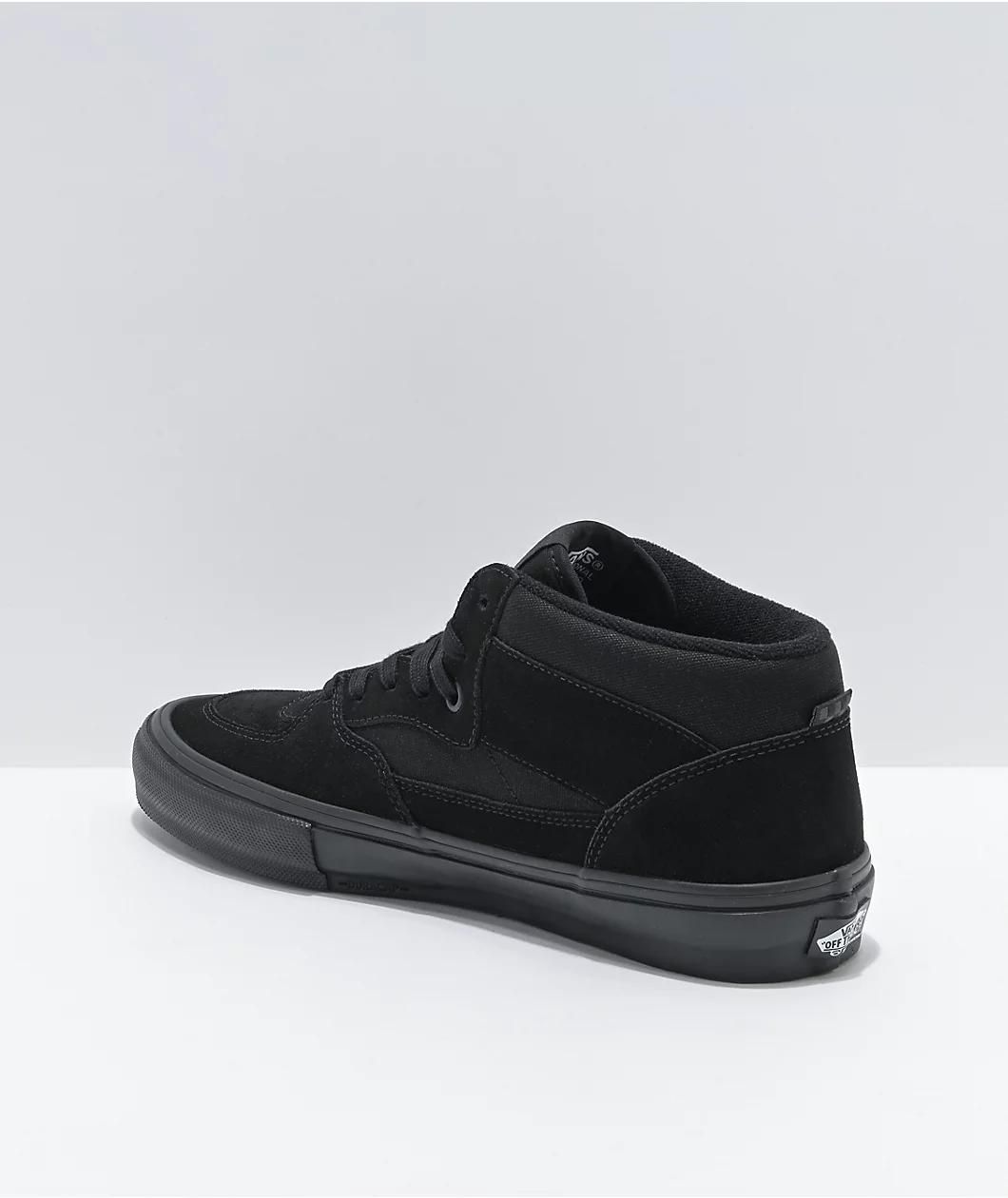 Vans Skate Half Cab Blackout Skate Shoes Product Image