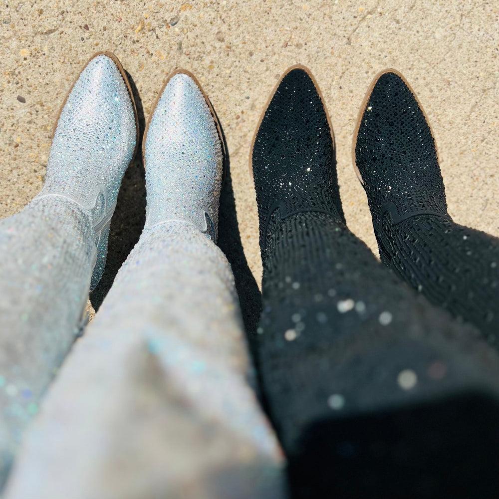 Bring Ya To Your Knees Rhinestone Boots* Product Image