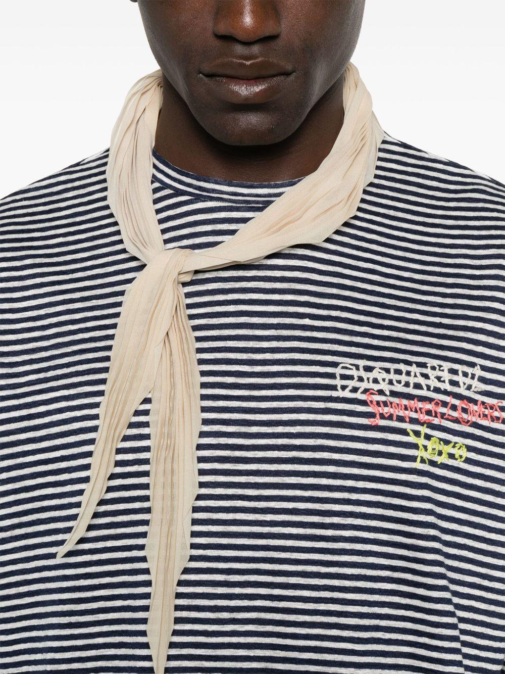 logo-embroidered T-shirt Product Image