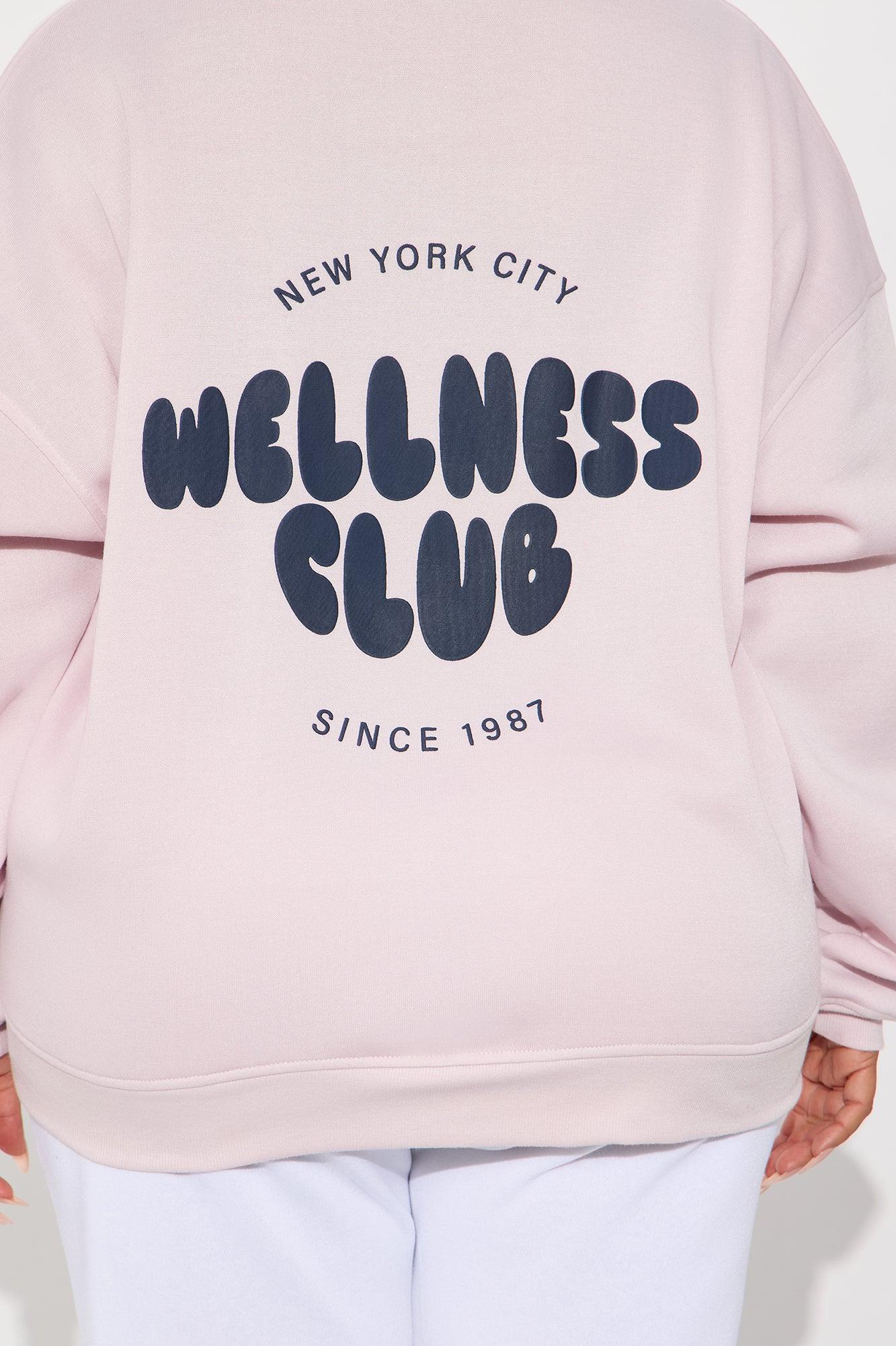 NYC Wellness Club Hoodie - Pink Product Image