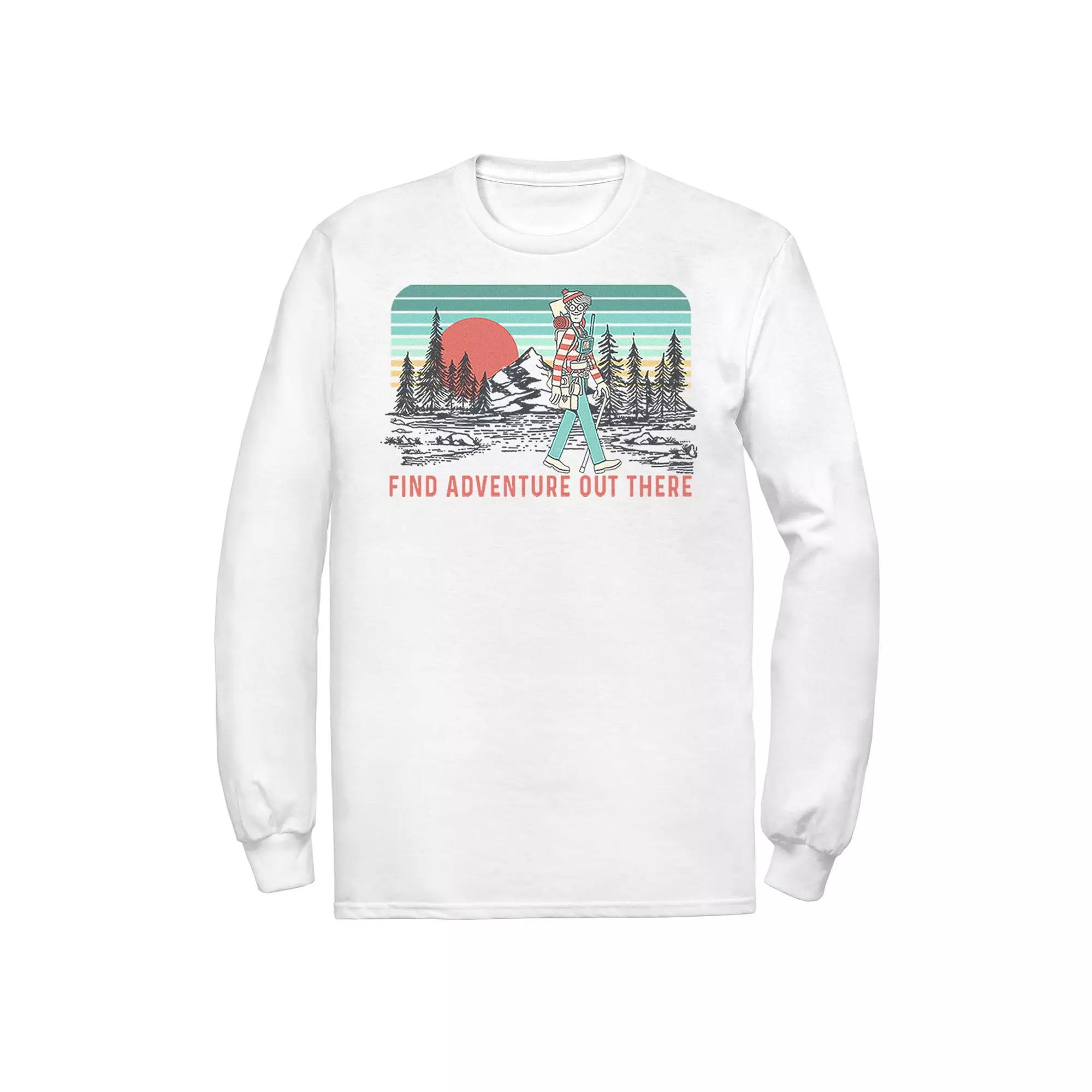 Men's Where's Waldo Find Adventure Out There Tee,  Product Image