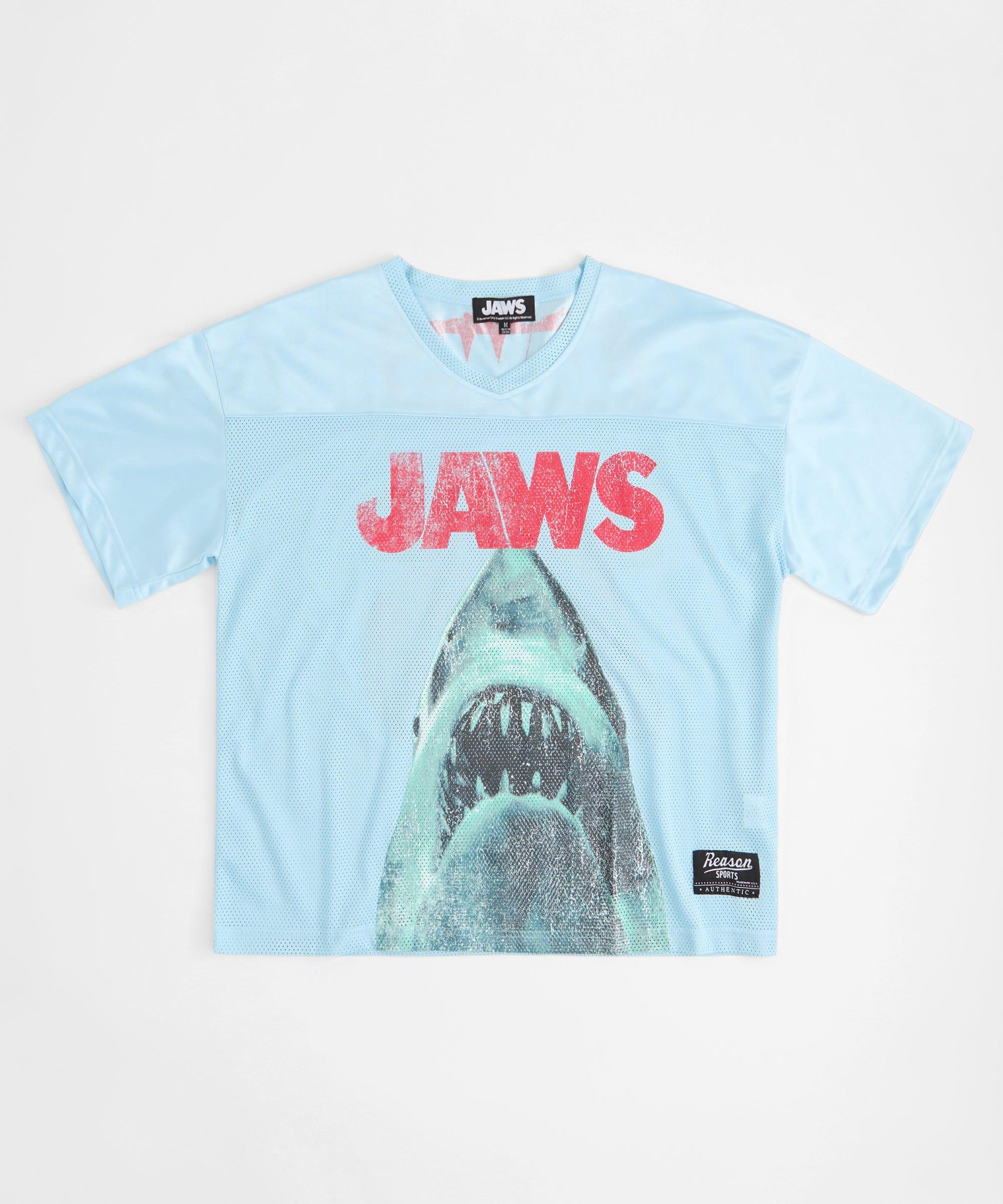 Jaws Football Jersey - Light Blue Product Image