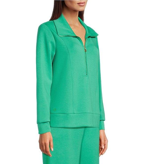 Lilly Pulitzer Eleni UPF 50+ Half Zip Long Sleeve Pullover Product Image