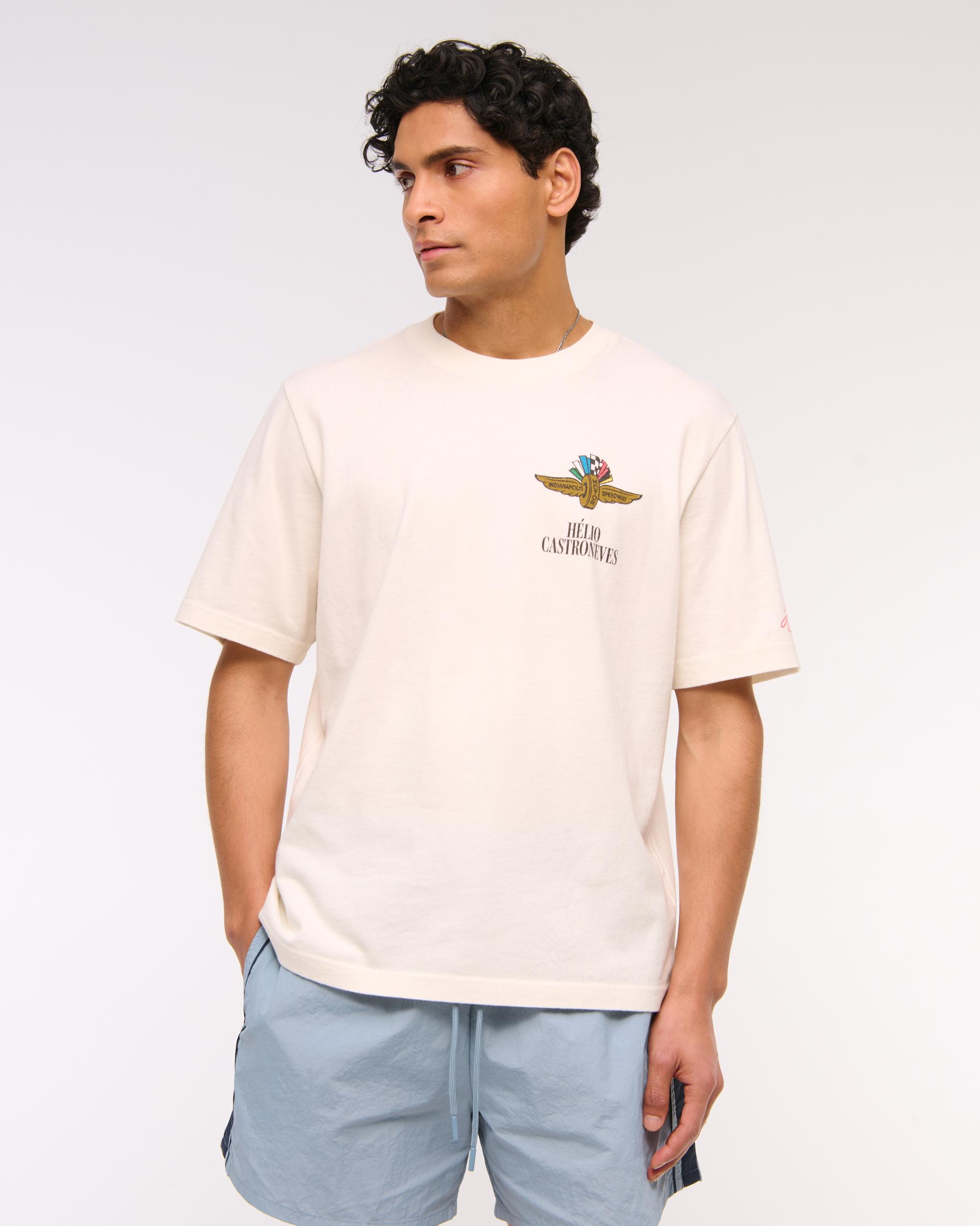 Indianapolis 500 Vintage-Inspired Graphic Tee Product Image