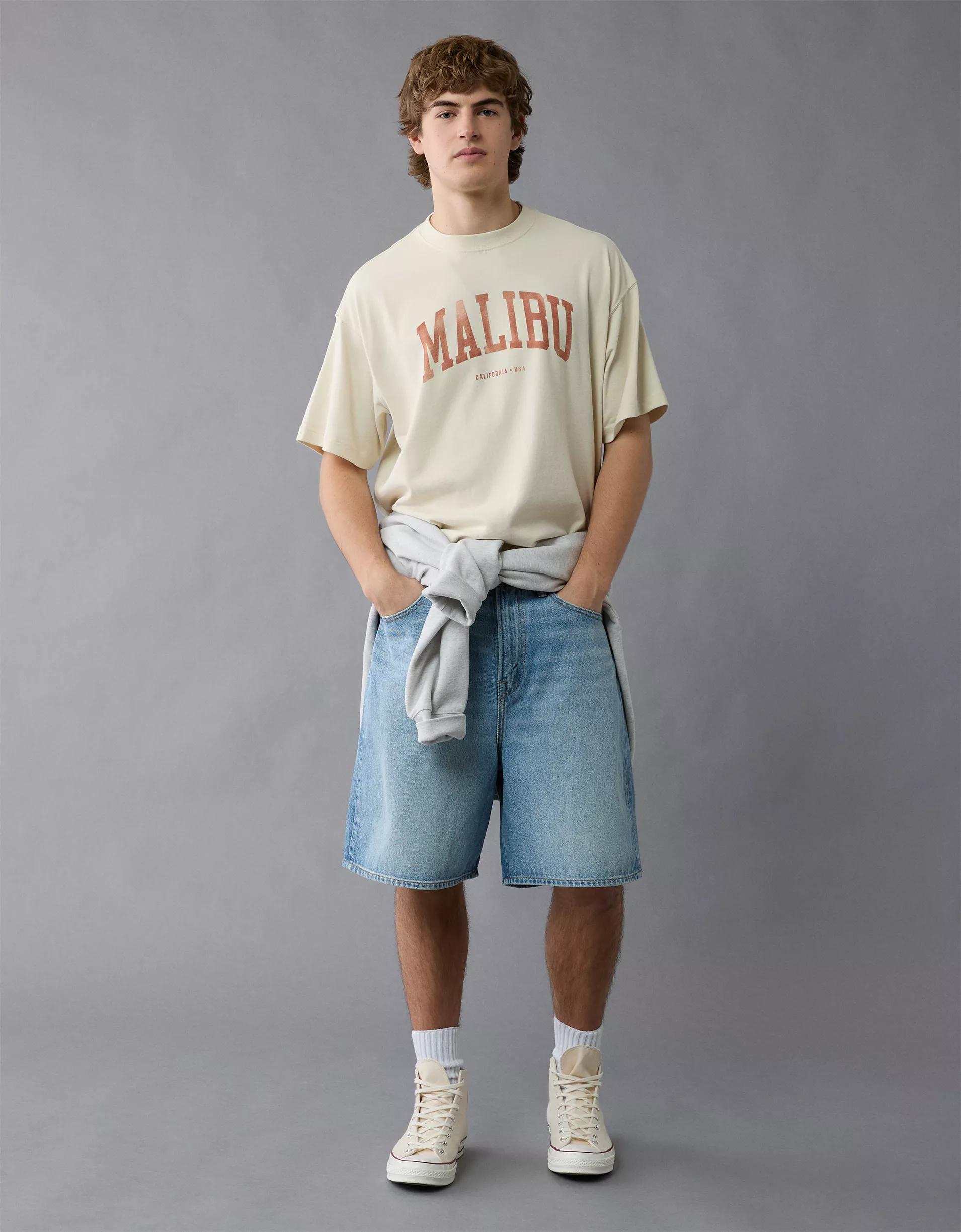 AE Boxy Destination Graphic T-Shirt Product Image