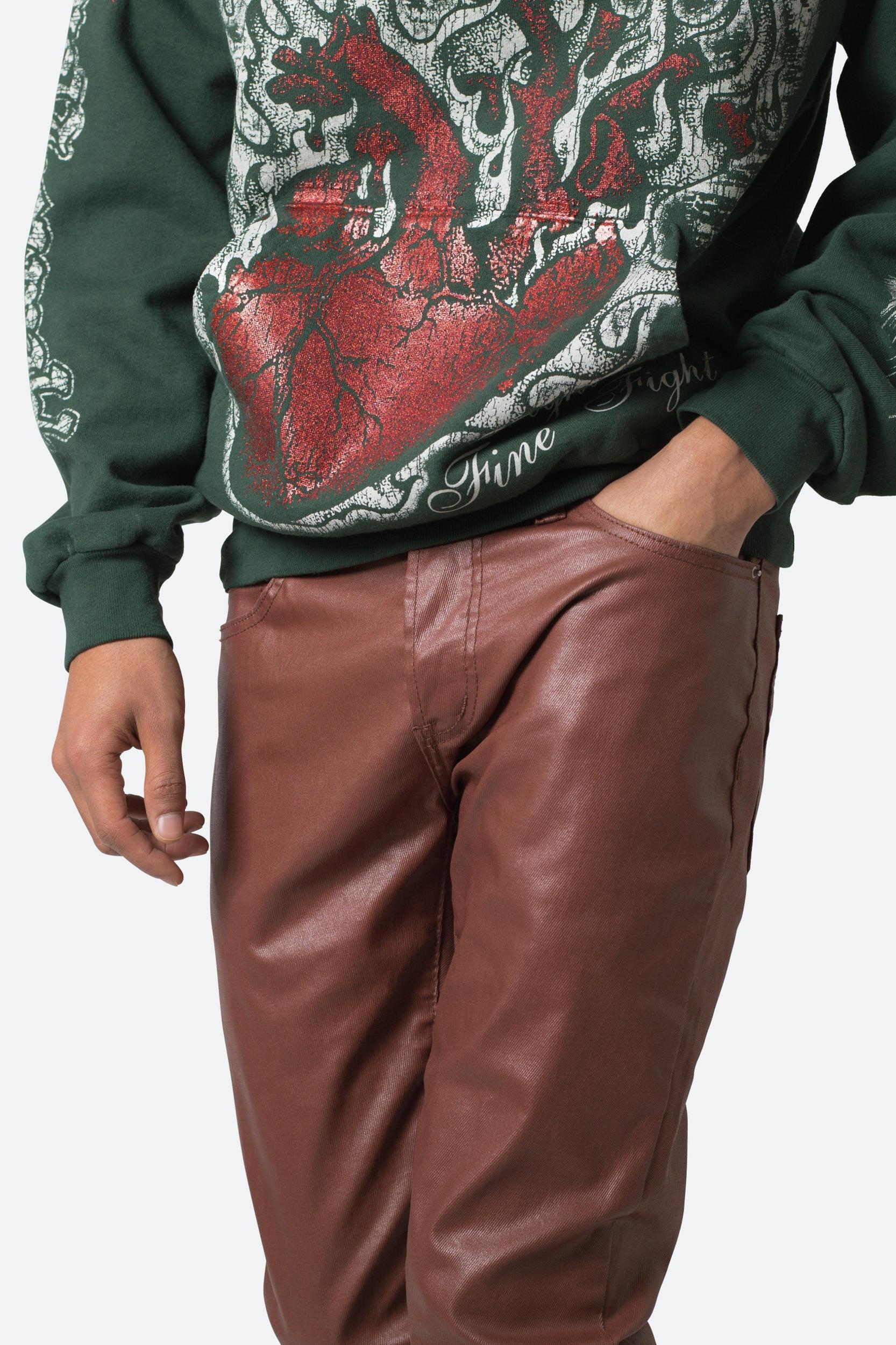 M11 Slim Denim - Brown Product Image