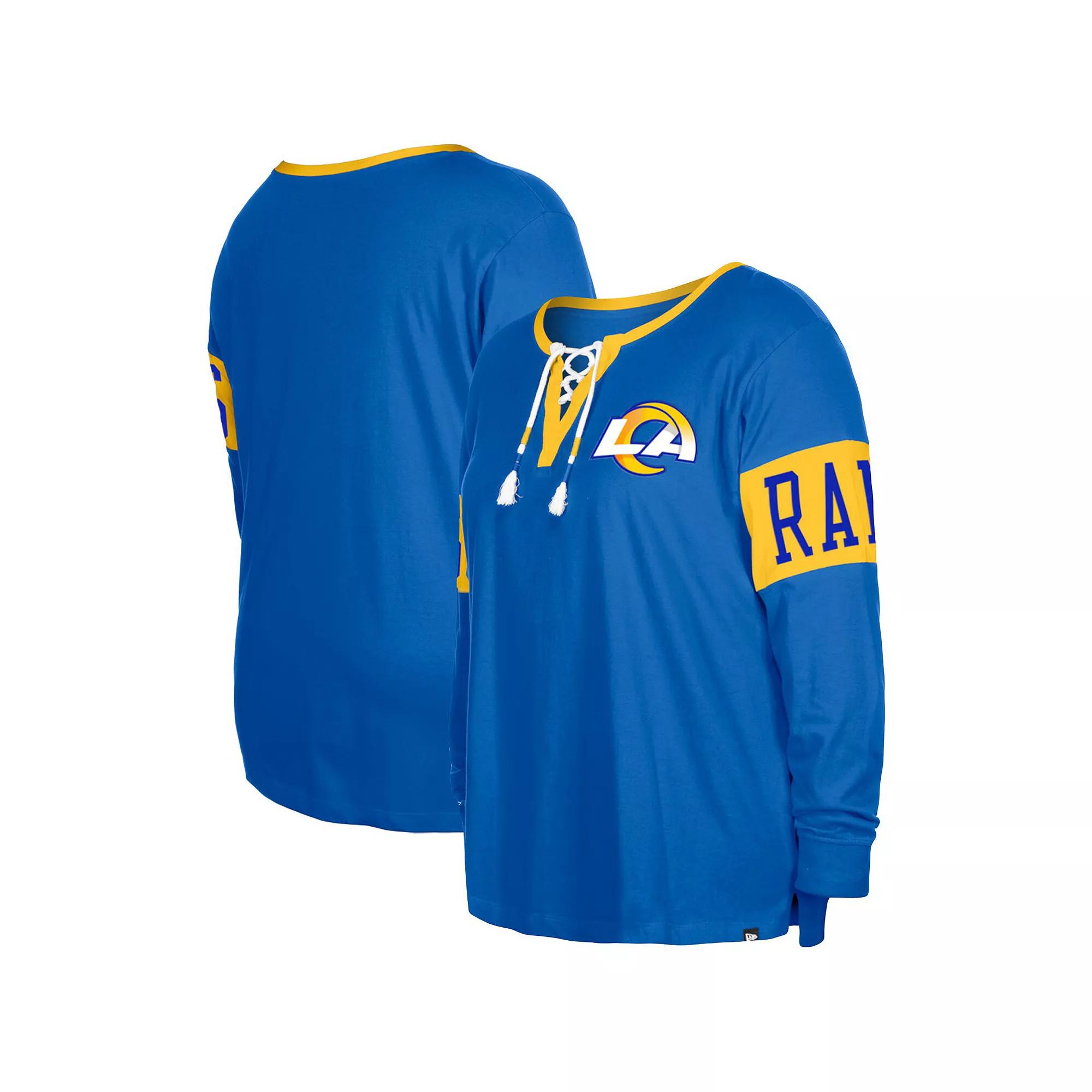 Women's New Era Royal Los Angeles Rams Plus  Product Image