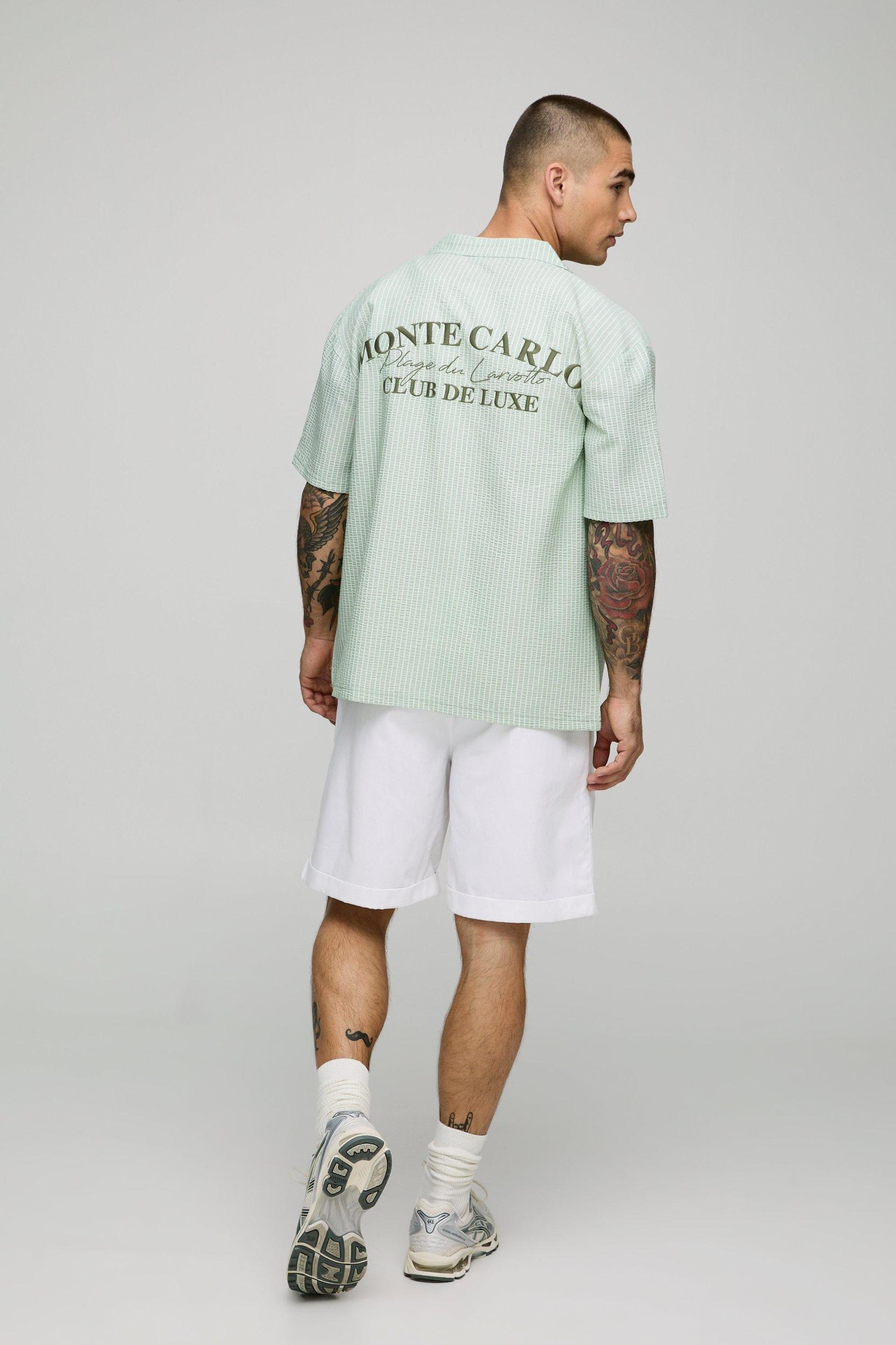Baggy Fit Pleated Front Shorts | boohooMAN USA Product Image