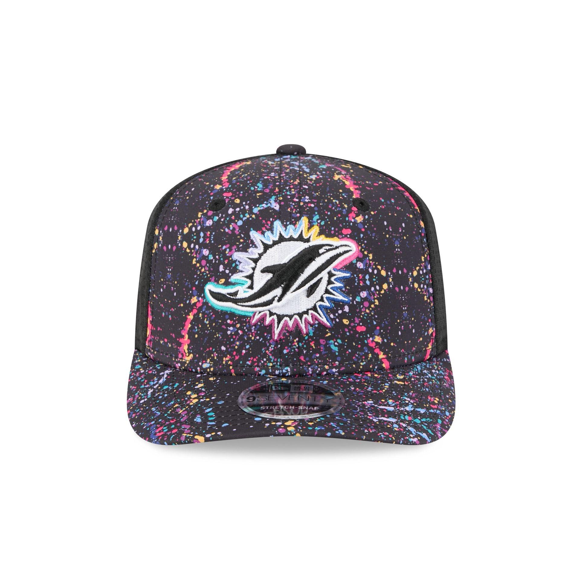 Miami Heat Multi Rope 9SEVENTY Stretch-Snap Hat Male Product Image