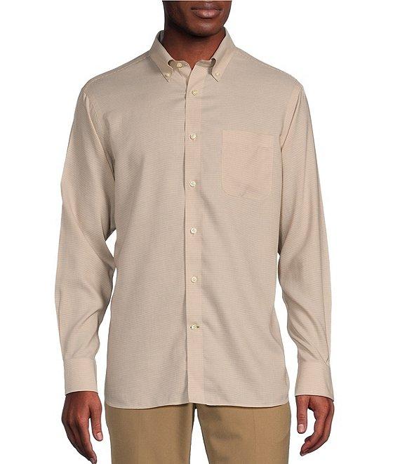 Daniel Cremieux Signature Label Non-Iron Micro Stripe Long Sleeve Woven Shirt Product Image