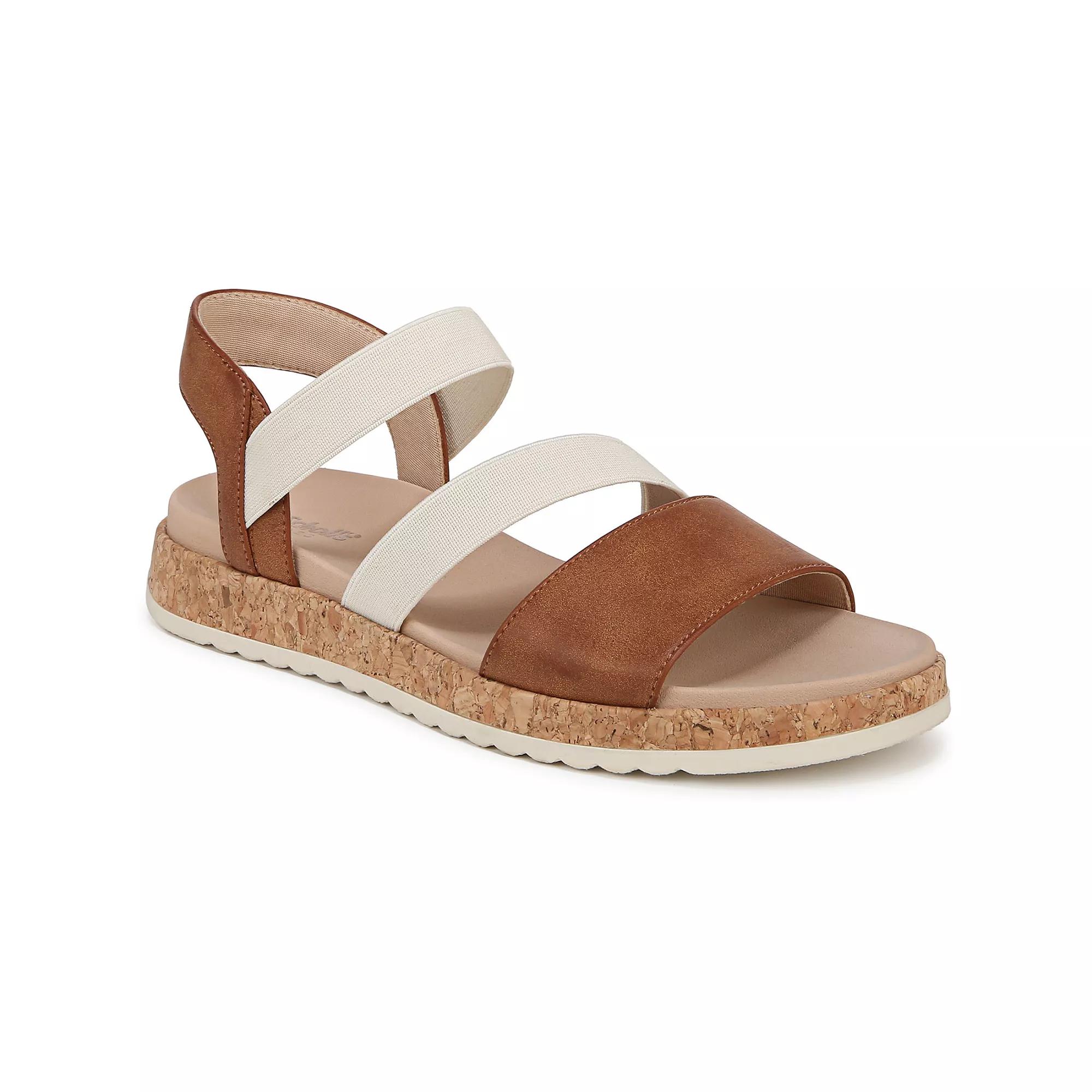 Dr. Scholl's Isle Fun Women's Sandals, Size: 8, Honey Faux Leather Product Image