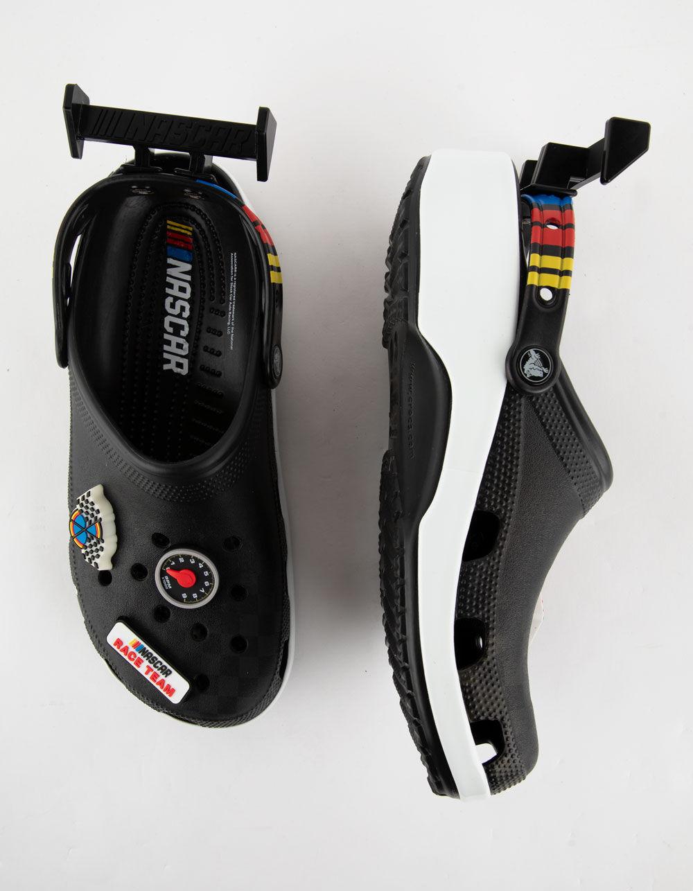 CROCS x NASCAR Classic Clogs - BLACK COMBO Product Image